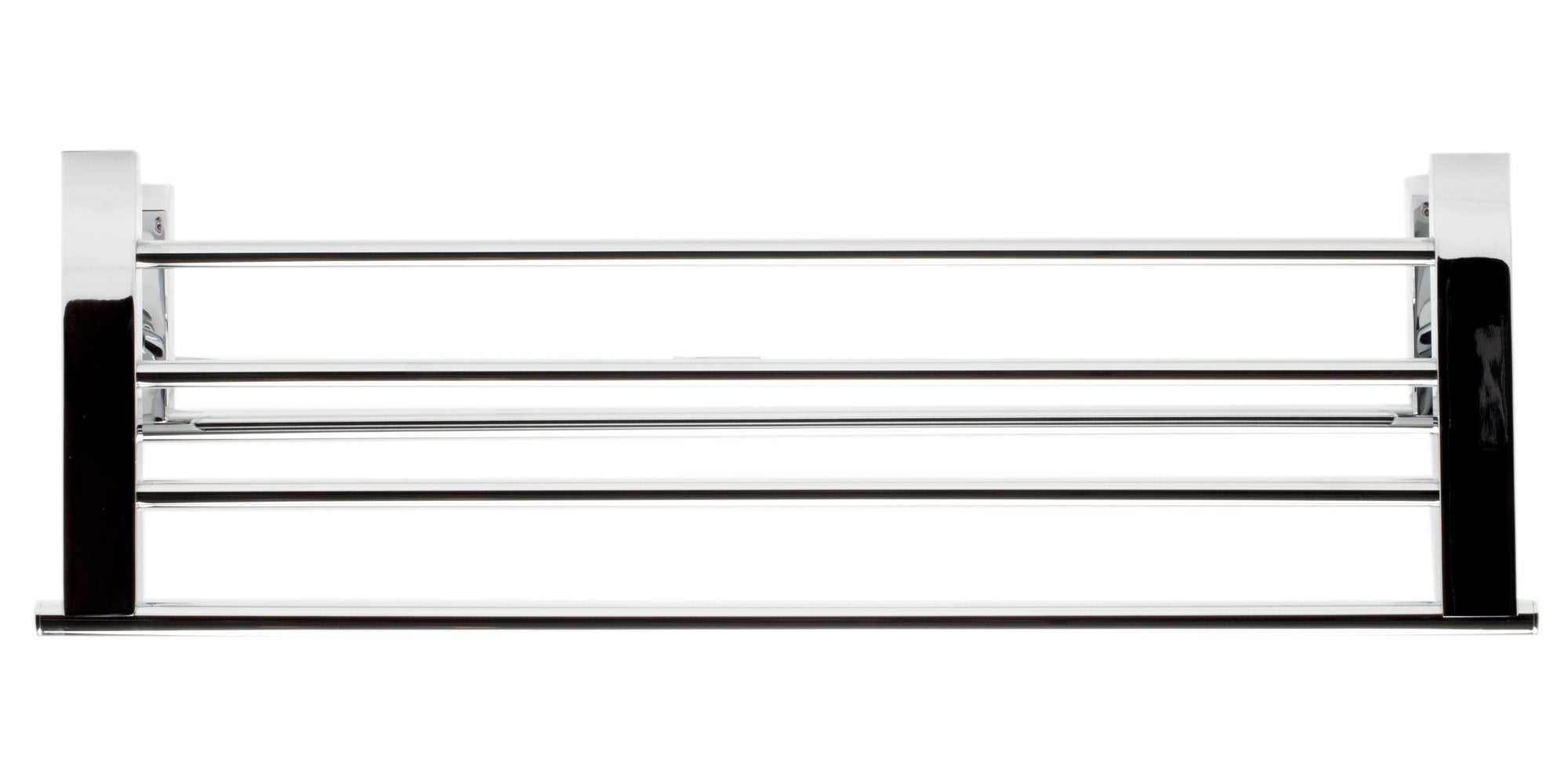 Alternate Image for ALFI brand AB9564-PC Polished Chrome 26 inch Towel Bar & Shelf Bathroom Accessory, Brass