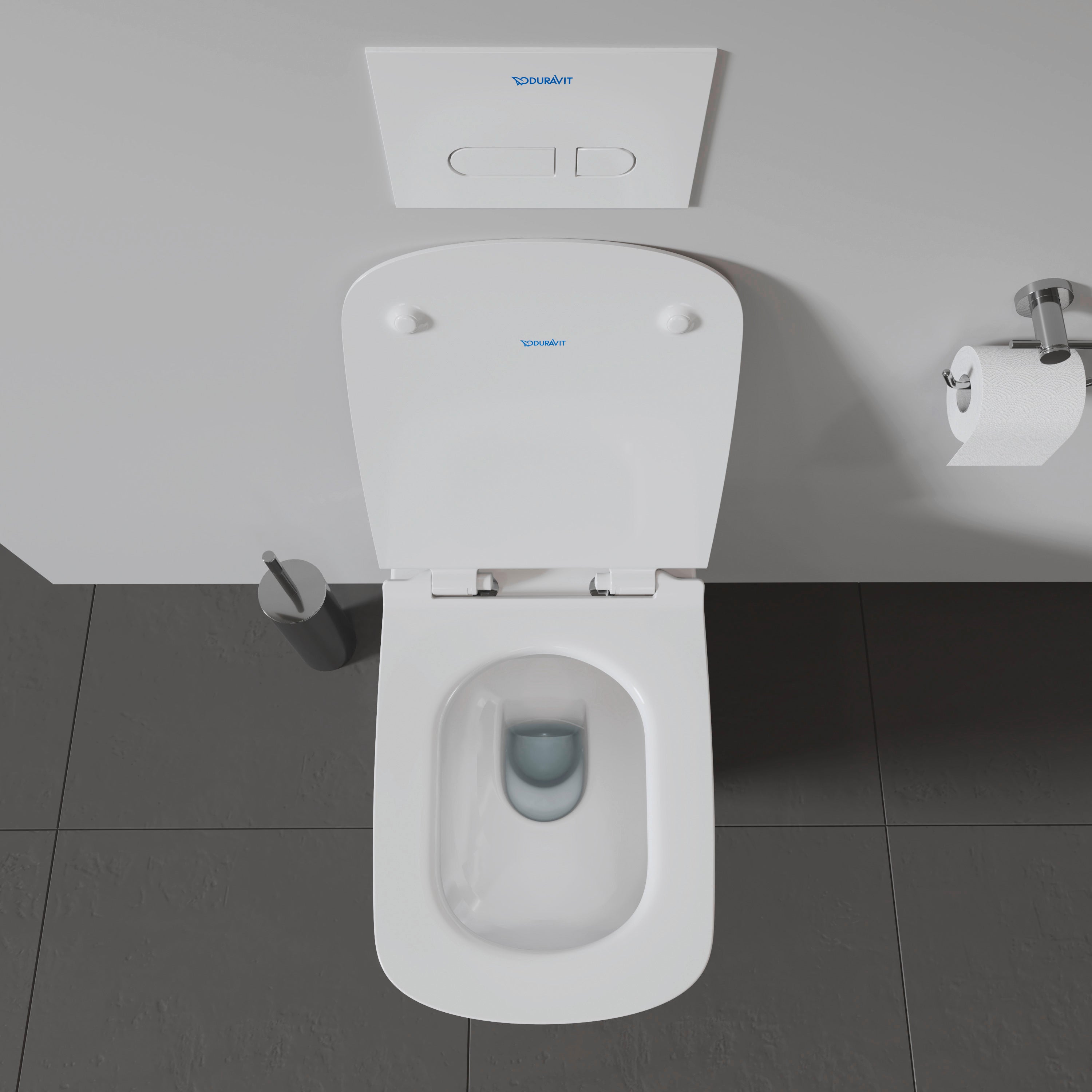 DuraStyle Elongated Slow Close Toilet Seat in White