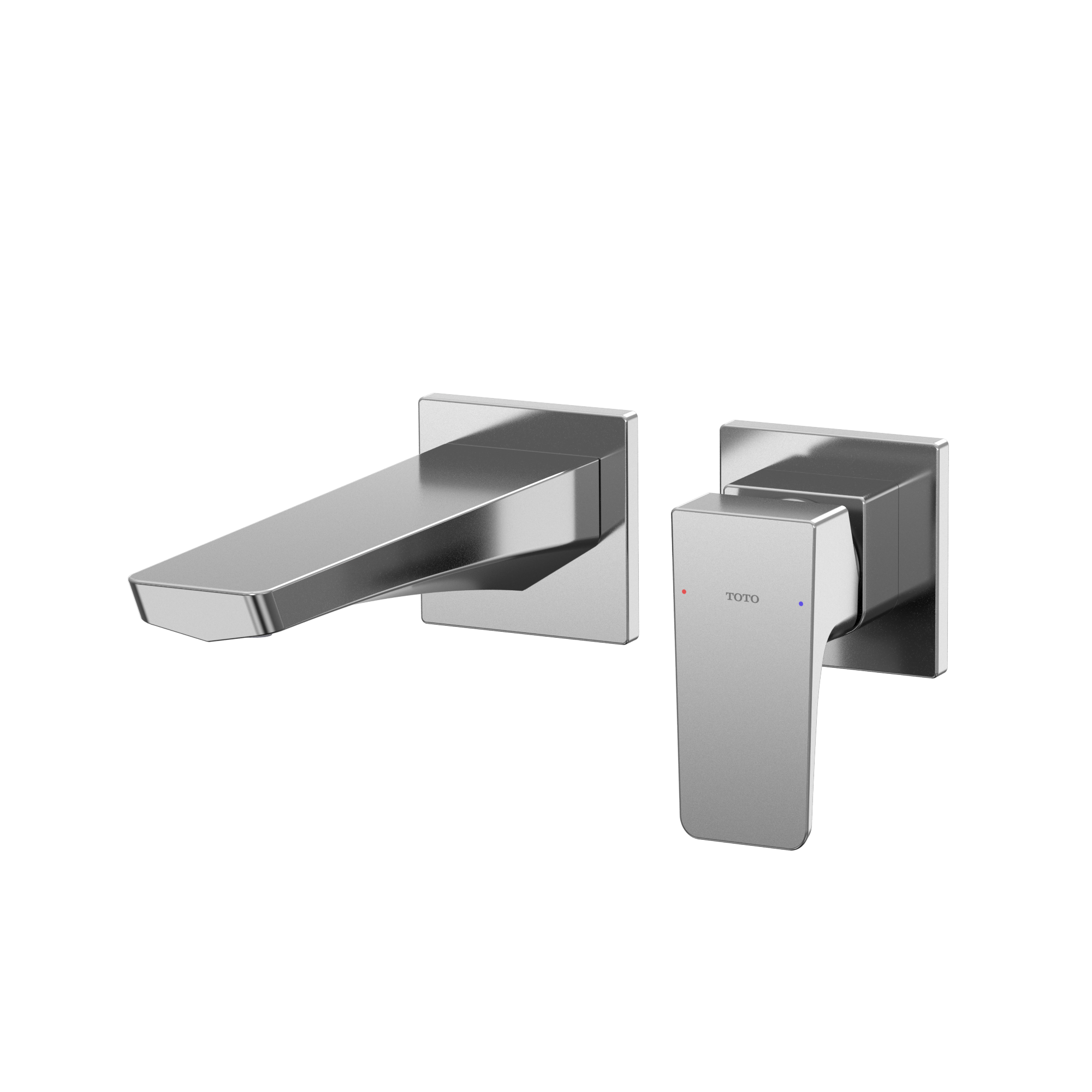 Alternate Image for TOTO GE 1.2 GPM Wall-Mount Single-Handle Bathroom Faucet with COMFORT GLIDE Technology, Polished Chrome, Brass, TLG07307U#CP
