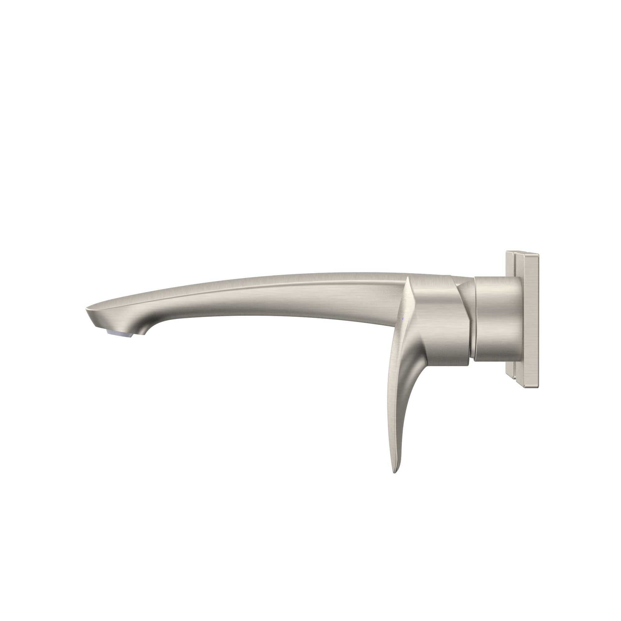 Alternate Image for TOTO GM 1.2 GPM Wall-Mount Single-Handle Long Bathroom Faucet with COMFORT GLIDE Technology, Brushed Nickel, Brass, TLG09308U#BN