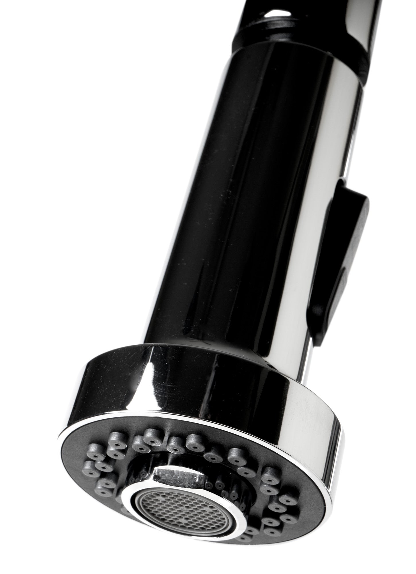 Alternate Image for ALFI brand 1.66 GPM Lever Gooseneck Spout Touchless Kitchen Faucet, Modern, Gray, Pull Down, Polished Chrome, ABKF3262-PC