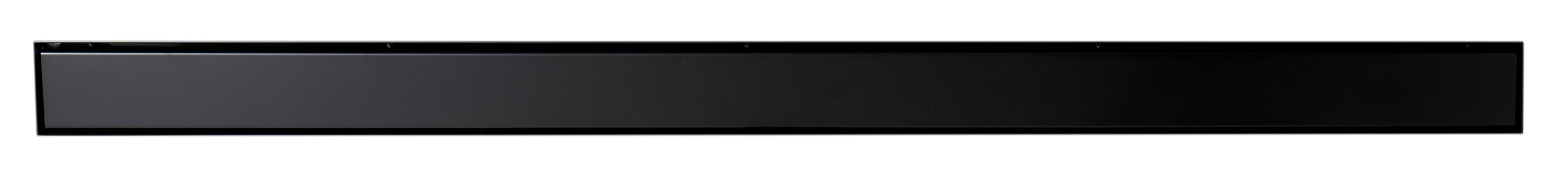 Alternate Image for ALFI brand ABLD47B-BM 47" Black Matte Brushed Stainless Steel Linear Shower Drain with Solid Cover