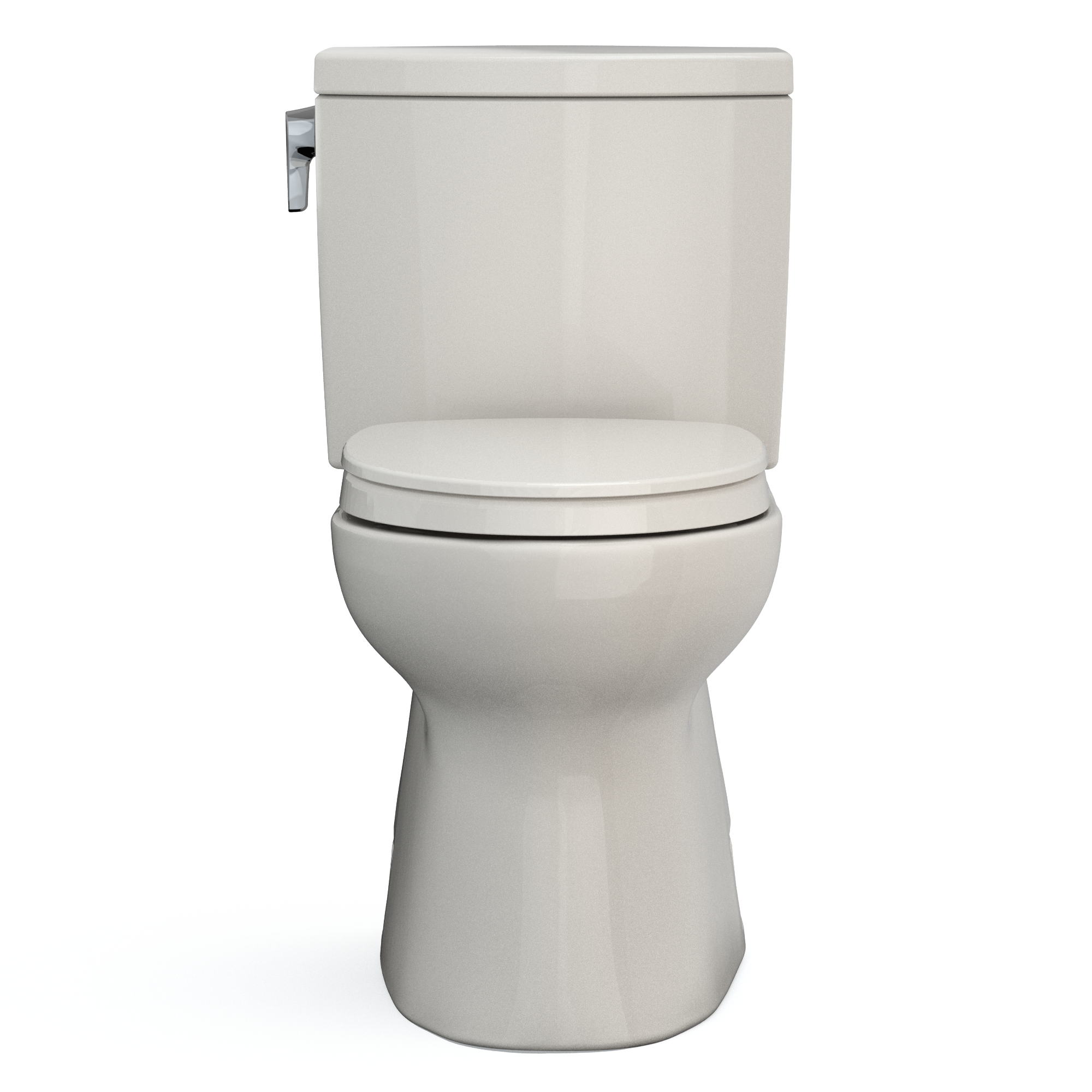 Alternate Image for TOTO Vespin II 1G Two-Piece Elongated 1.0 GPF Universal Height Toilet with CEFIONTECT and SS124 SoftClose Seat, WASHLET+ Ready, Sedona Beige, Vitreous China|Plastic, MS474124CUFG#12