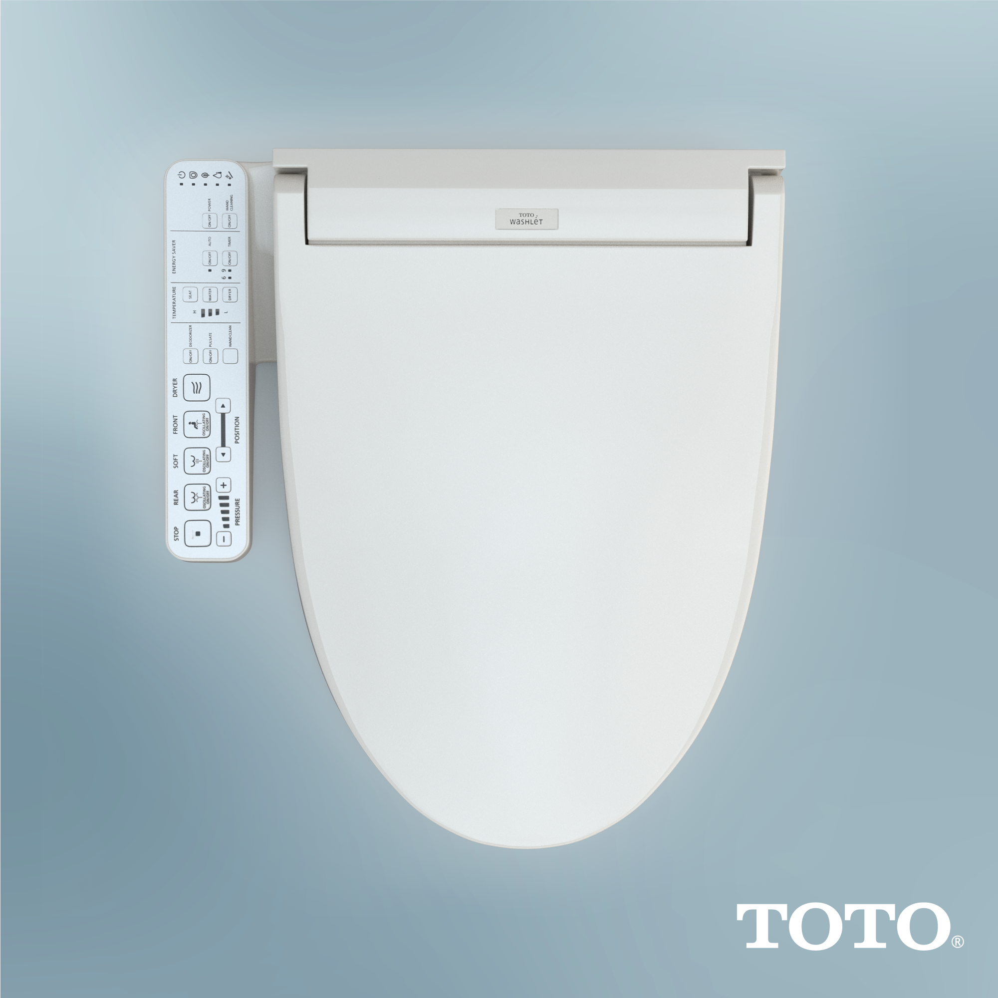 Alternate Image for TOTO WASHLET C2 Electronic Bidet Toilet Seat with PREMIST and EWATER+ Wand Cleaning, Elongated, Sedona Beige, Plastic, SW3074#12