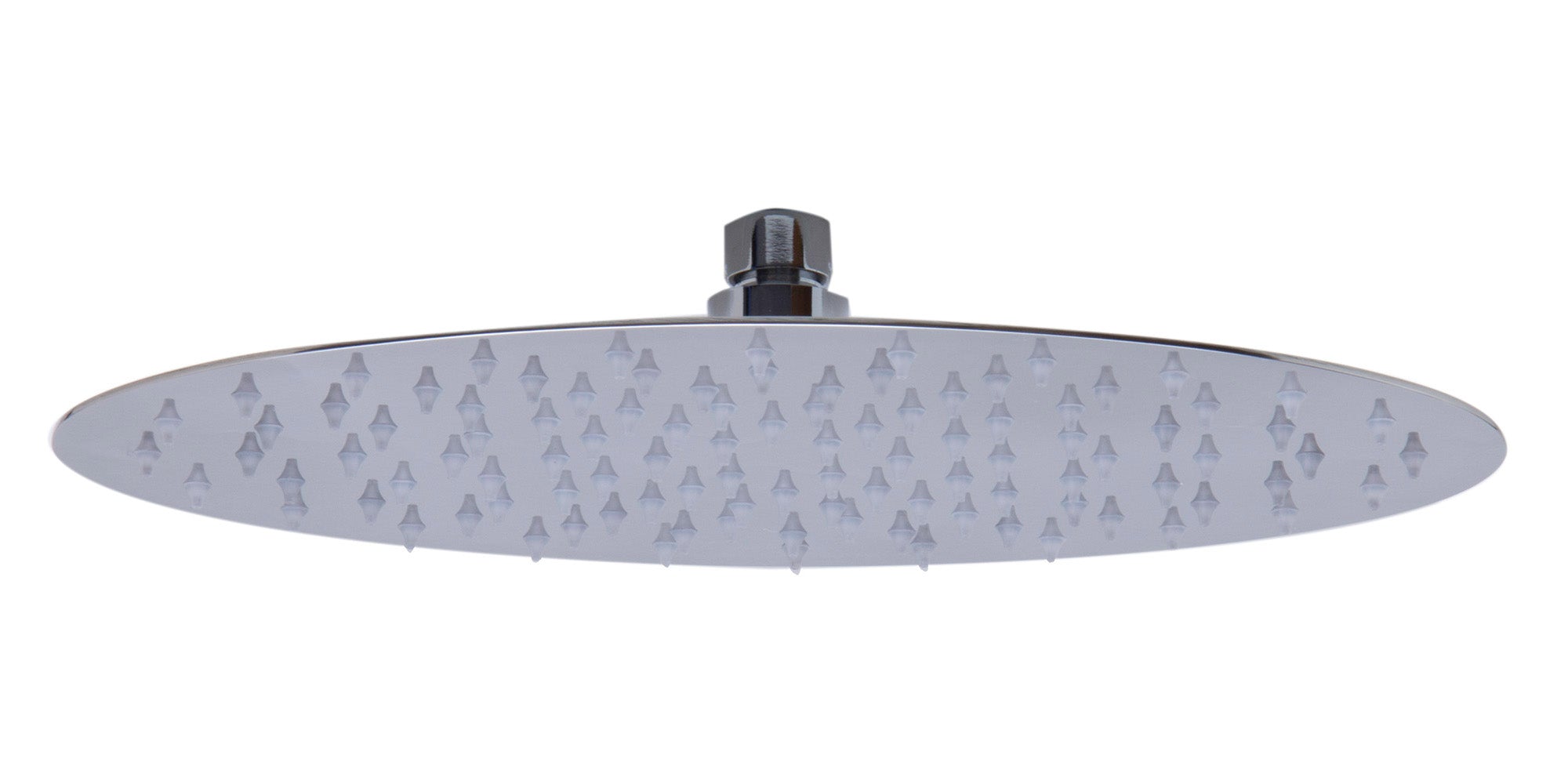 Alternate Image for ALFI brand RAIN128-PSS 12" Oval Polished Solid Stainless Steel Ultra Thin Rain Shower Head