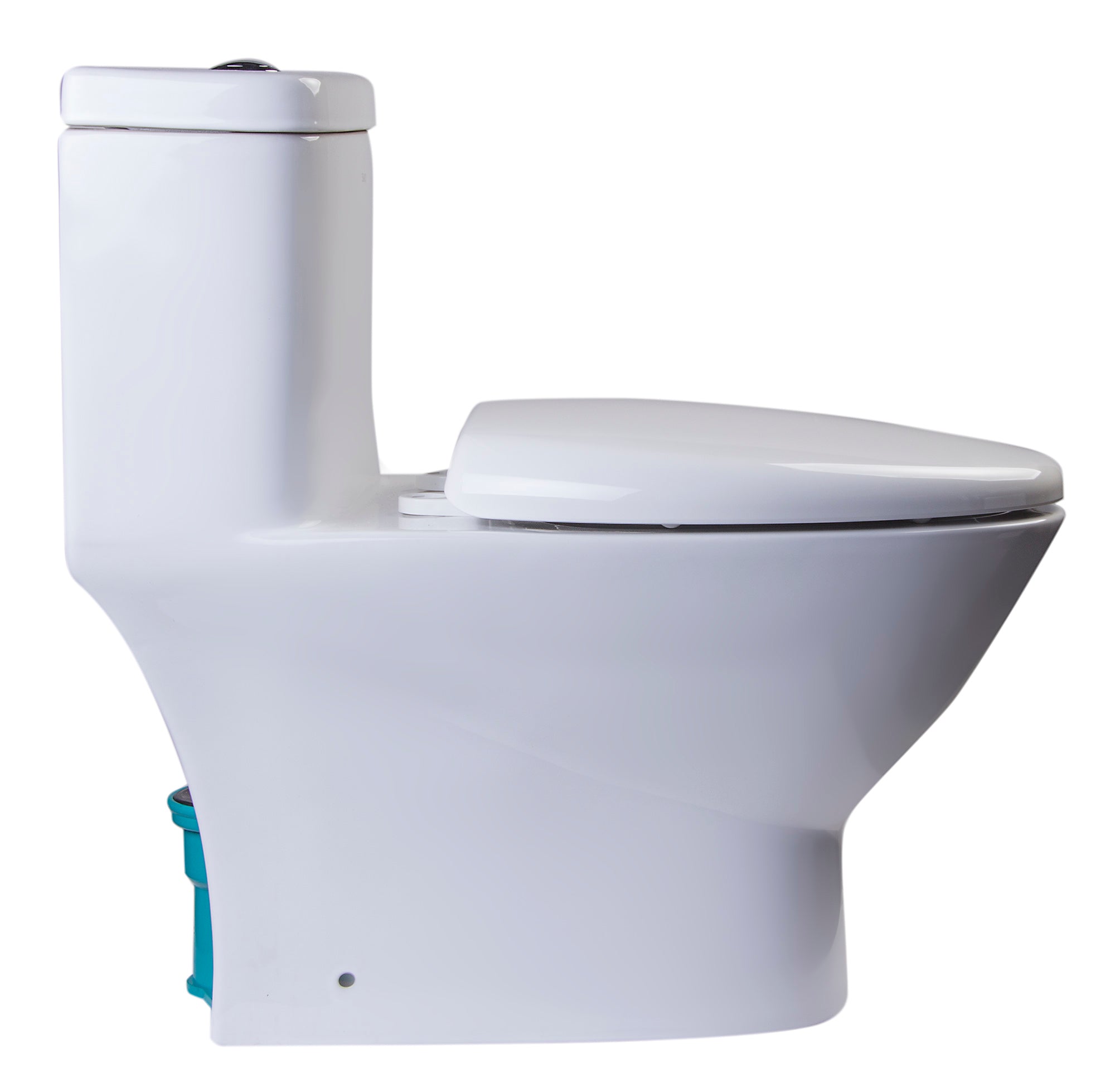 Alternate Image for EAGO Plastic, White, R-346SEAT Replacement Soft Closing Toilet Seat for TB346