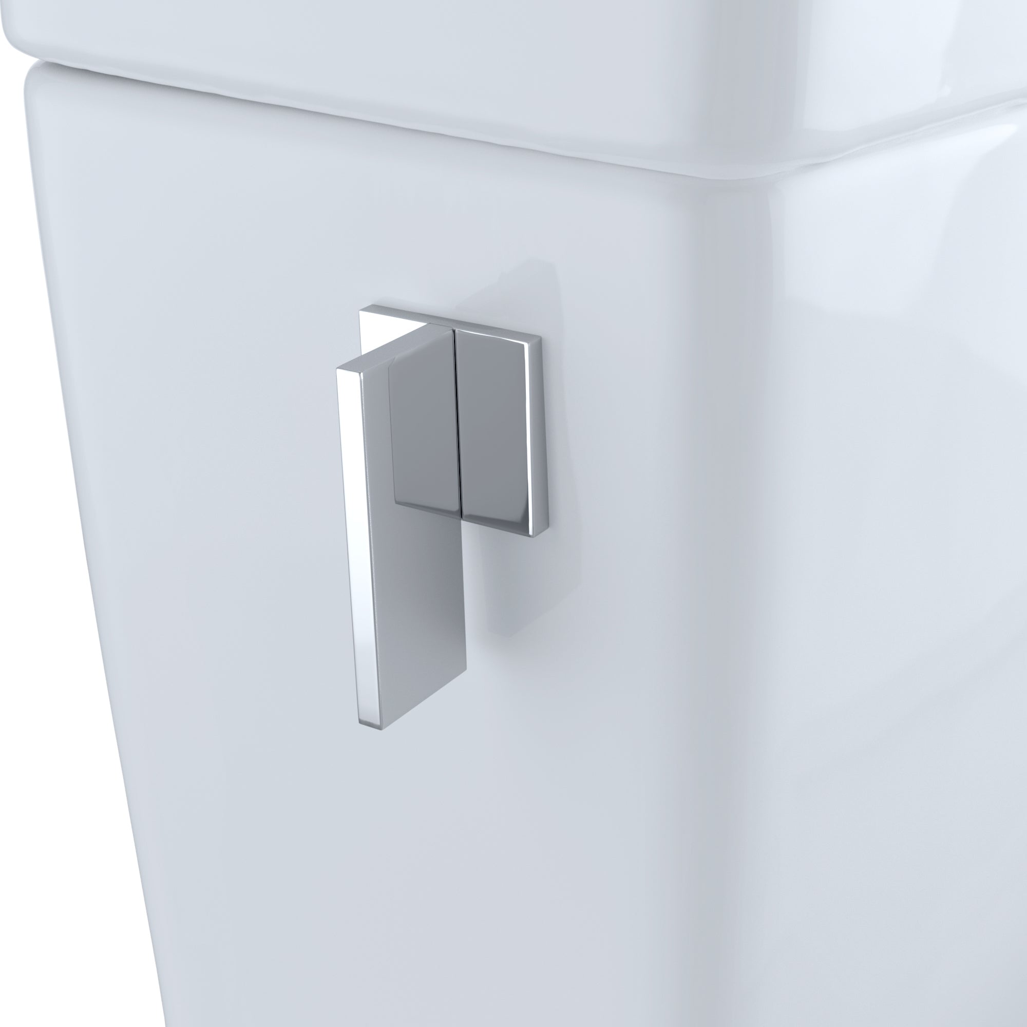 Alternate Image for TOTO WASHLET+ Legato One-Piece Elongated 1.28 GPF Toilet and Contemporary WASHLET S7A Contemporary Bidet Seat, Cotton White, Vitreous China|Plastic, MW6244736CEFG#01