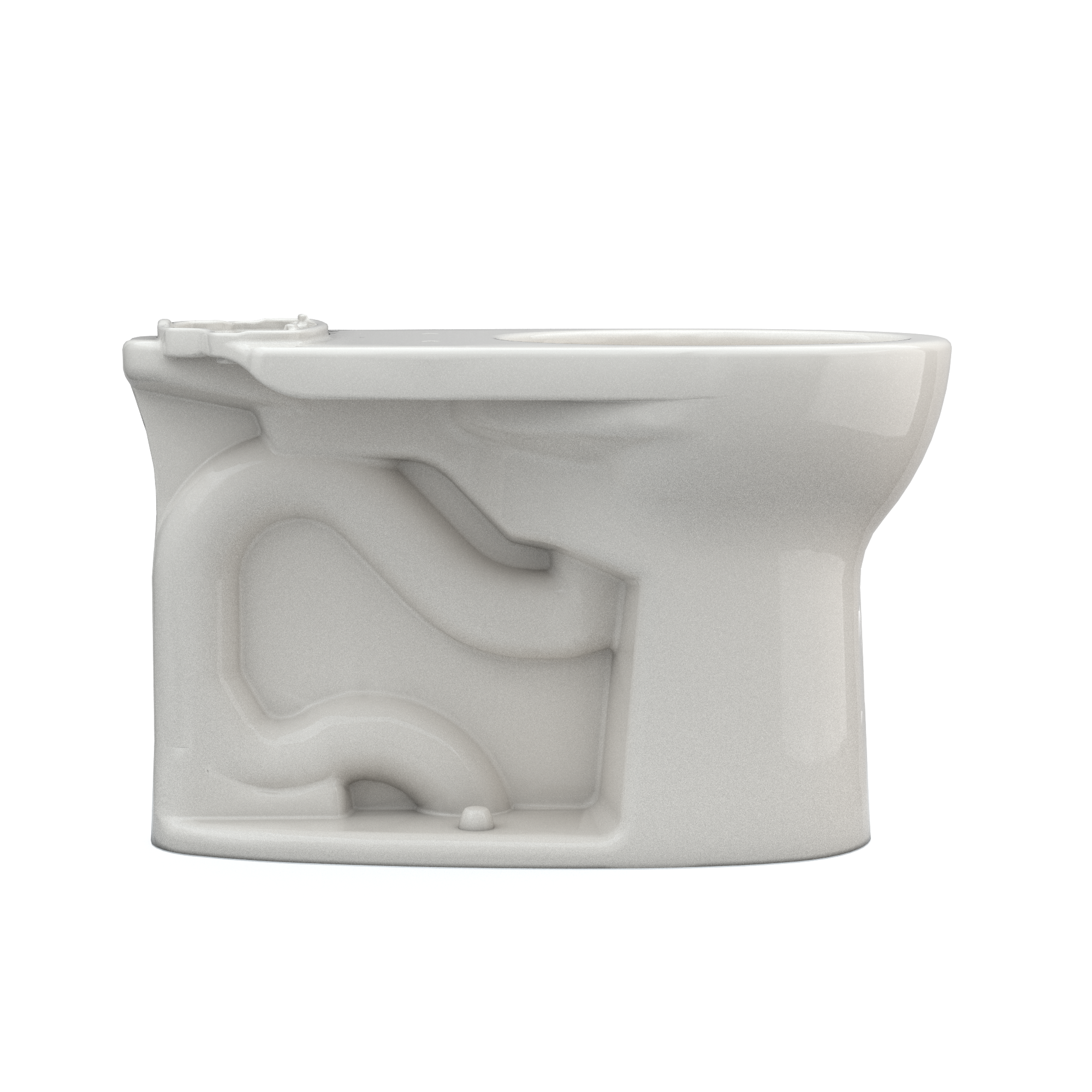 TOTO Drake Round TORNADO FLUSH Toilet Bowl with CEFIONTECT, Sedona Beige, Vitreous China, C775CEFG#12