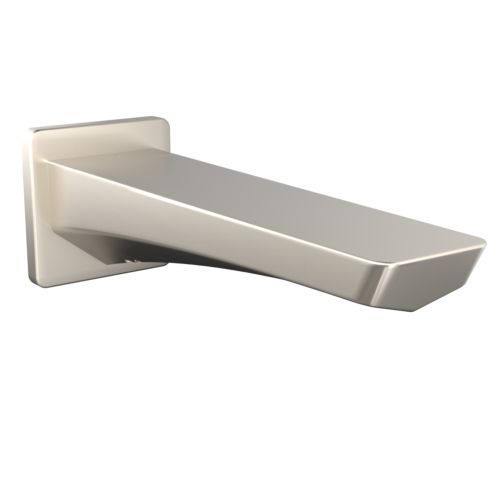 Alternate Image for TOTO GE Wall Tub Spout, Brushed Nickel, Brass, TBG07001U#BN