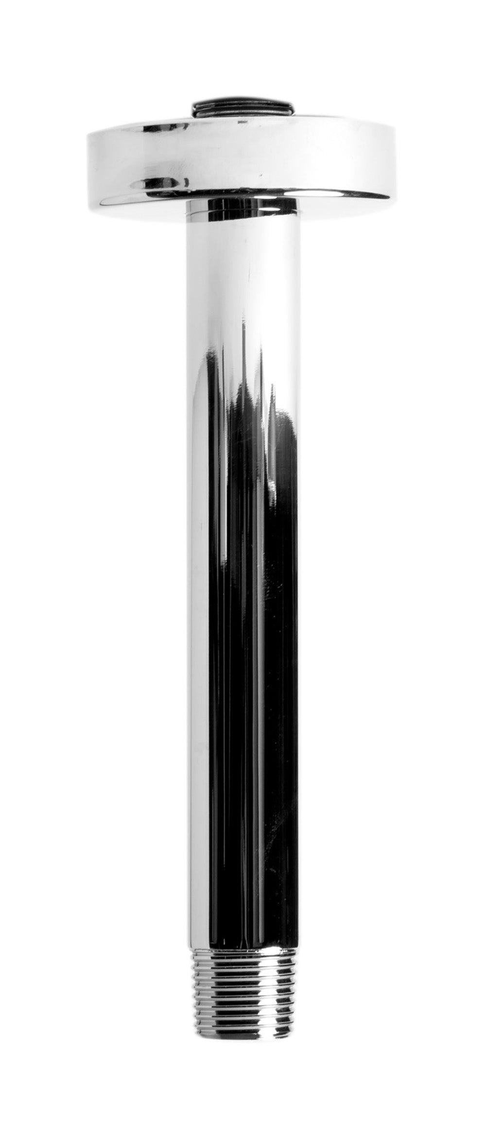 ALFI brand ABSA6R-PC Polished Chrome 6" Round Ceiling Shower Arm, Brass
