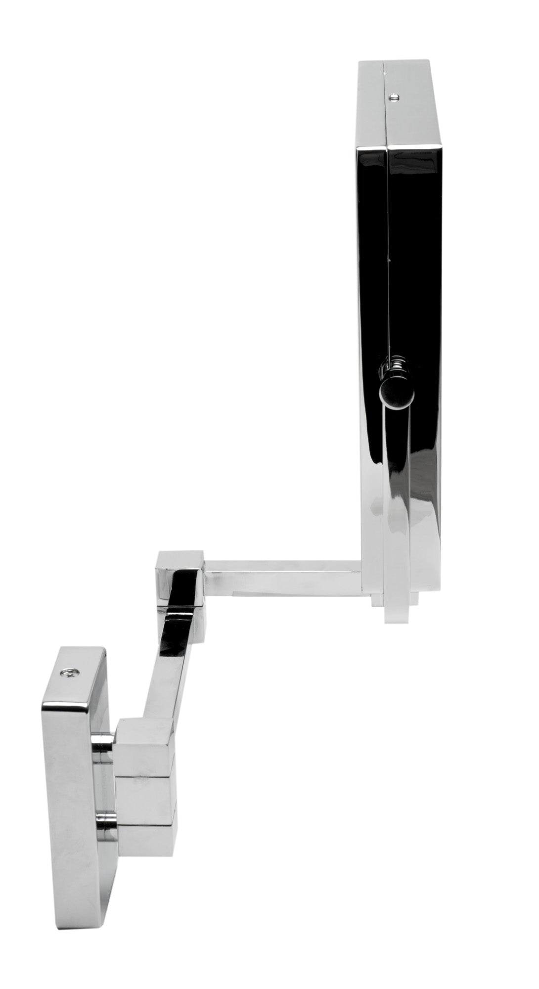 Alternate Image for ALFI brand ABM8WS-PC 8" Square Wall Mounted 5x Magnify Cosmetic Mirror