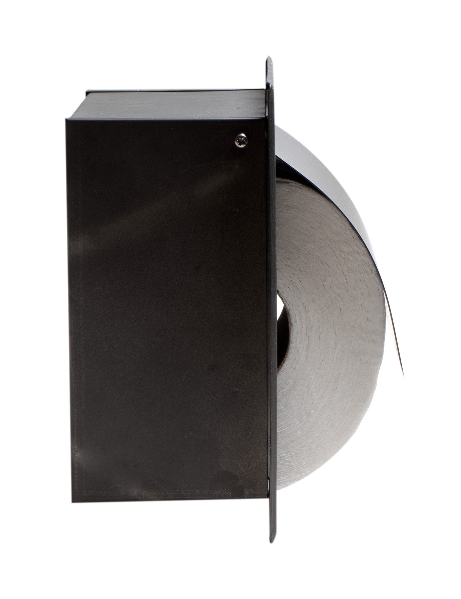 Alternate Image for ALFI brand ABTPP77-BB PVD Brushed Black Stainless Steel Recessed Toilet Paper Holder with Cover