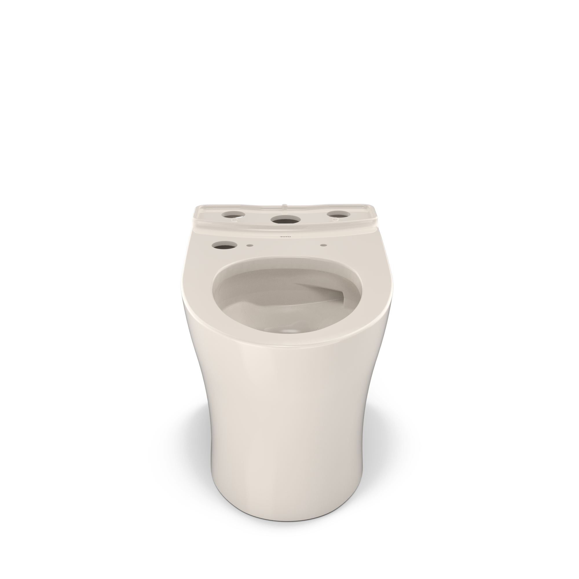 TOTO Aquia IV Elongated Universal Height Skirted Toilet Bowl with CEFIONTECT, WASHLET+ Ready, Sedona Beige, Vitreous China, CT446CEFGNT40#12