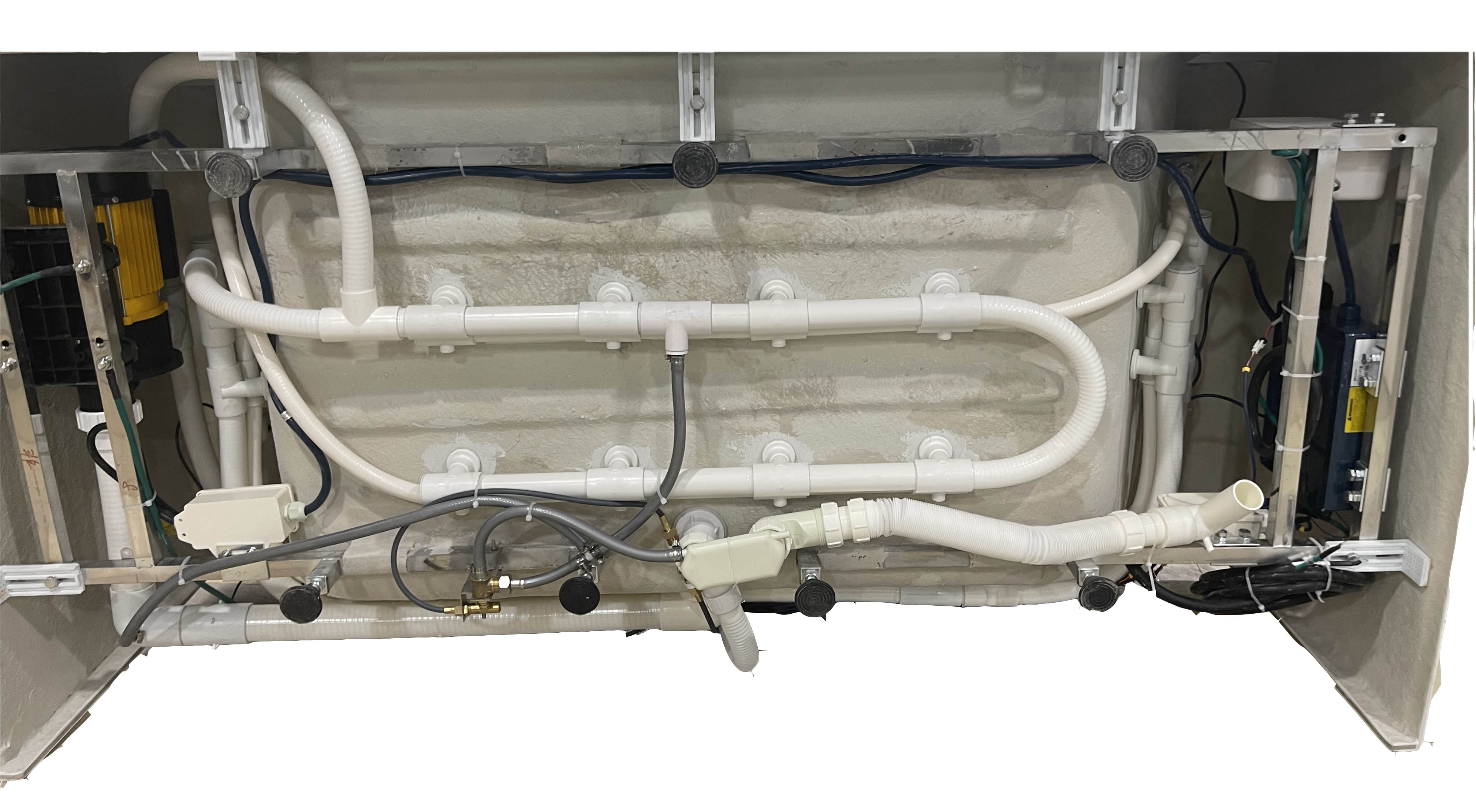 Alternate Image for Eago 71" Acrylic Corner Rectangle Bathtub, White, AM196ETL