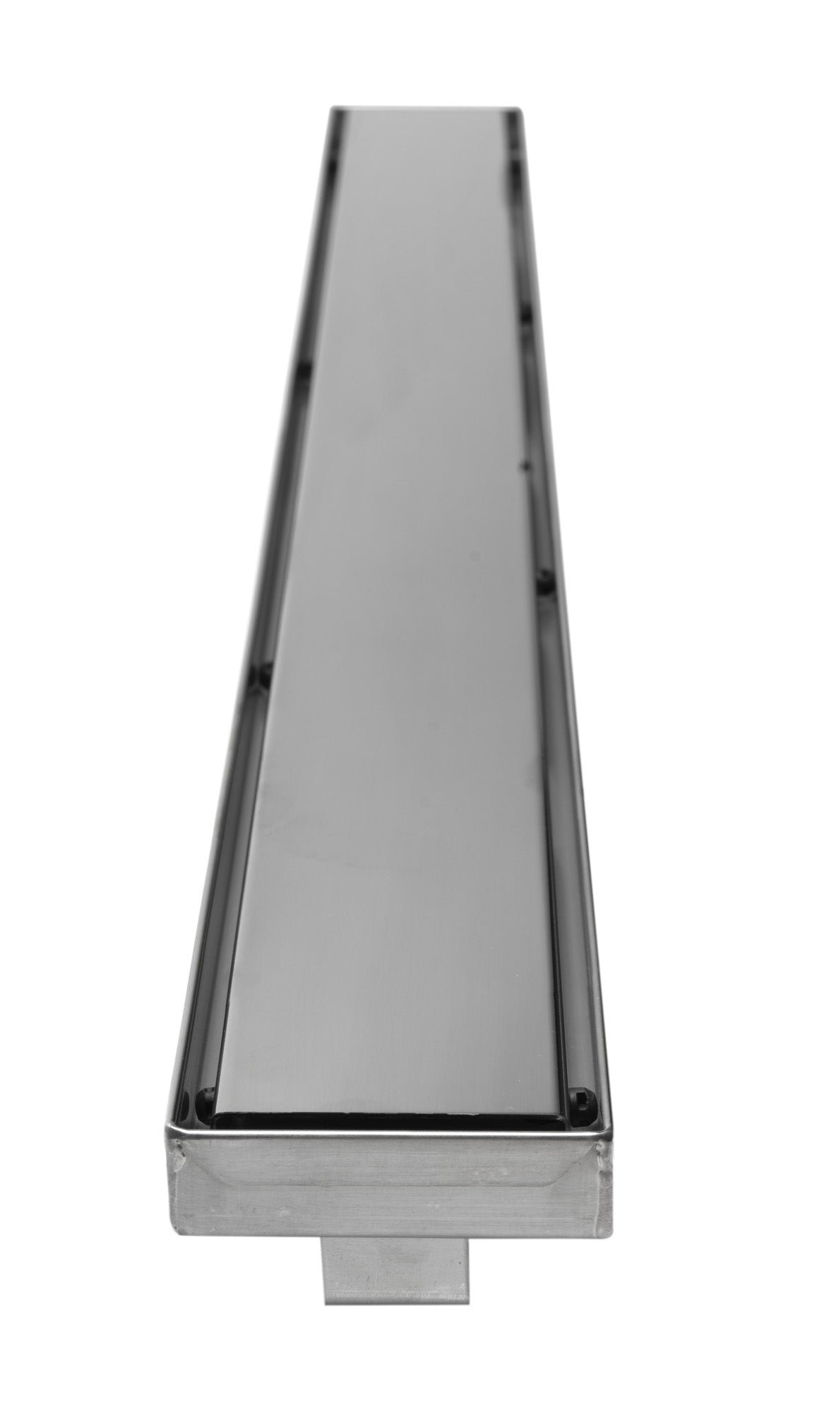 Alternate Image for ALFI brand ABLD36B-PSS 36" Modern Polished Stainless Steel Linear Shower Drain with Solid Cover
