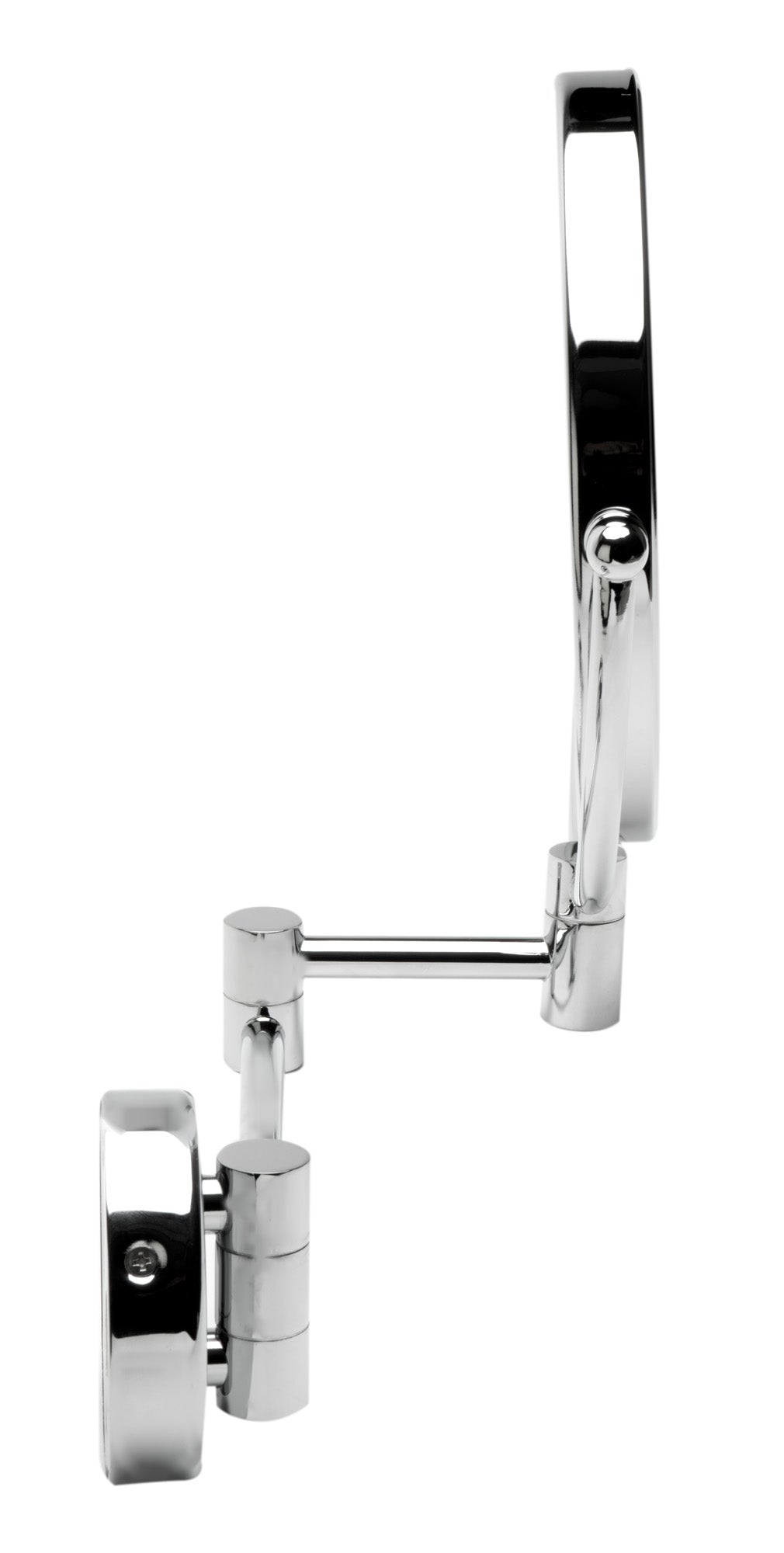 Alternate Image for ALFI brand ABM8WR-PC 8" Round Wall Mounted 5x Magnify Cosmetic Mirror