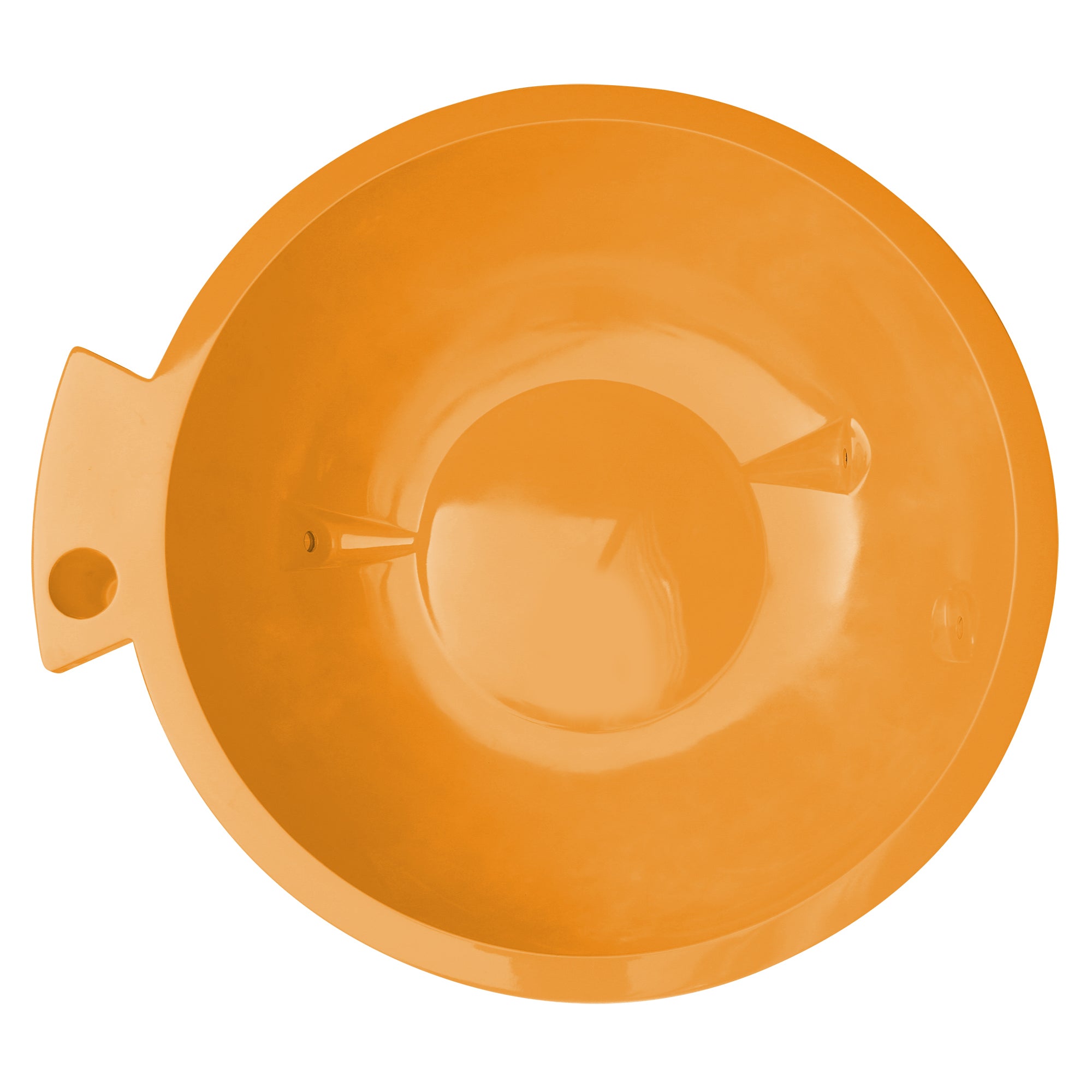 Alternate Image for ALFI brand 63" Acrylic Free Standing Circle Bathtub, Orange, FireHotTub-OR