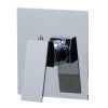 ALFI brand AB5501-PC Polished Chrome Shower Valve Mixer with Square Lever Handle, Brass