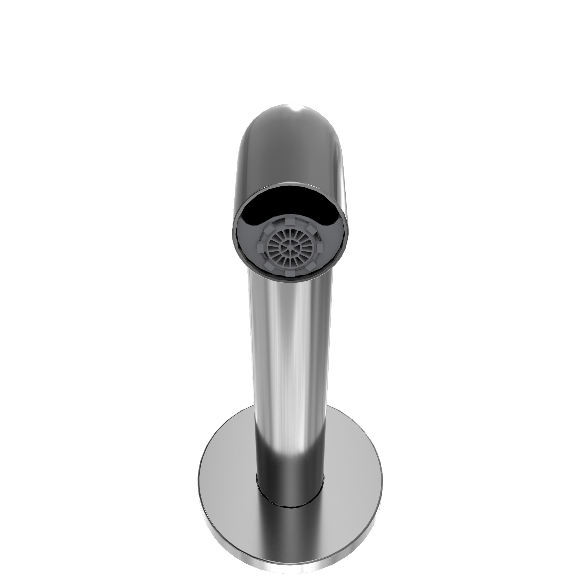 Alternate Image for TOTO Helix Wall-Mount AC Powered 0.35 GPM Touchless Bathroom Faucet with Thermostatic Mixing Valve, 20 Second On-Demand Flow, Polished Chrome, Brass, T26L32AT#CP