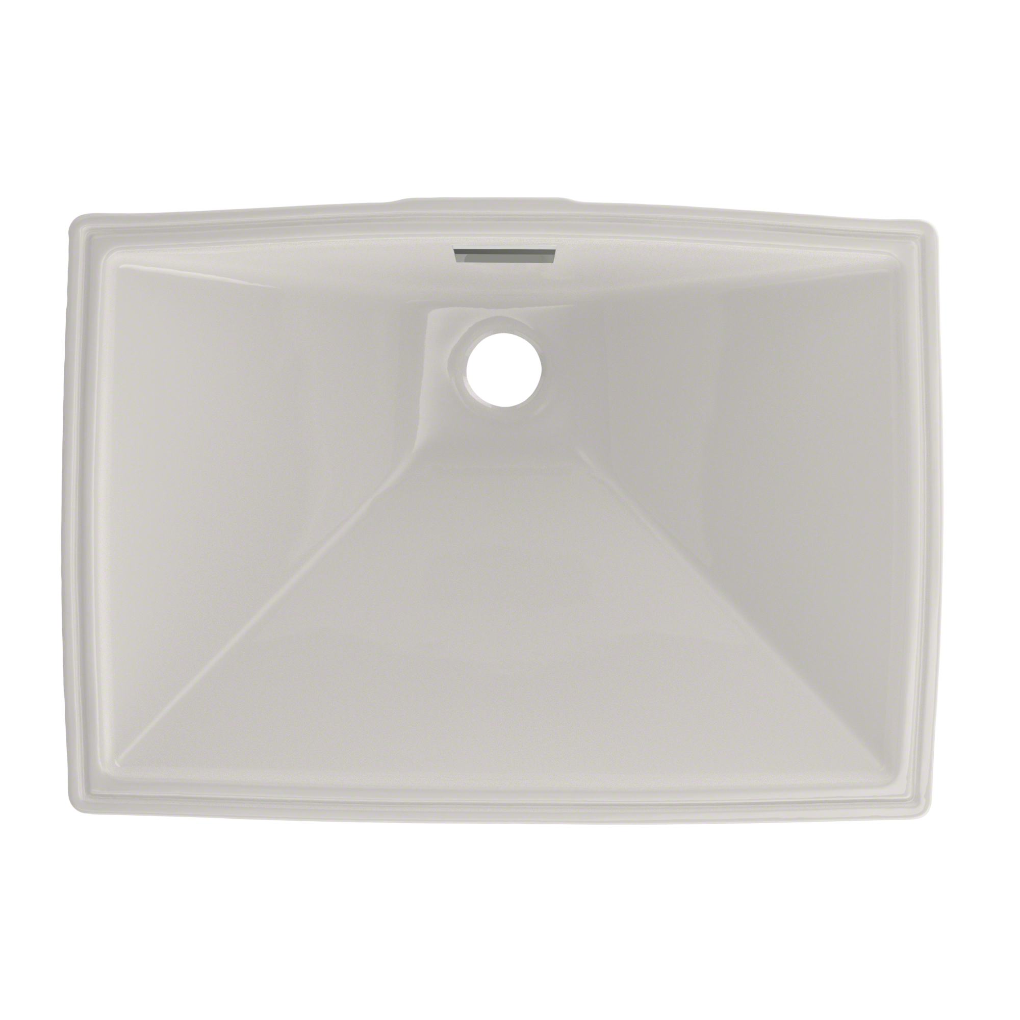 TOTO Lloyd Rectangular Undermount Bathroom Sink, Colonial White, Vitreous China, LT931#11