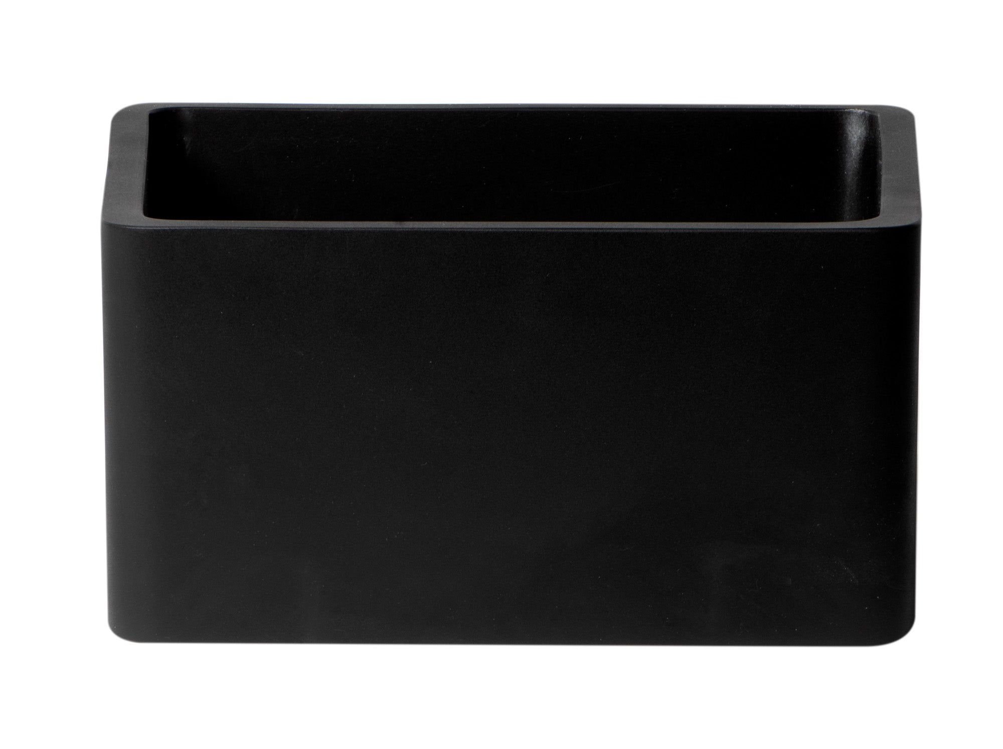 Alternate Image for ALFI brand ABST55BM Black Matte Solid Surface Resin Bathroom / Shower Stool