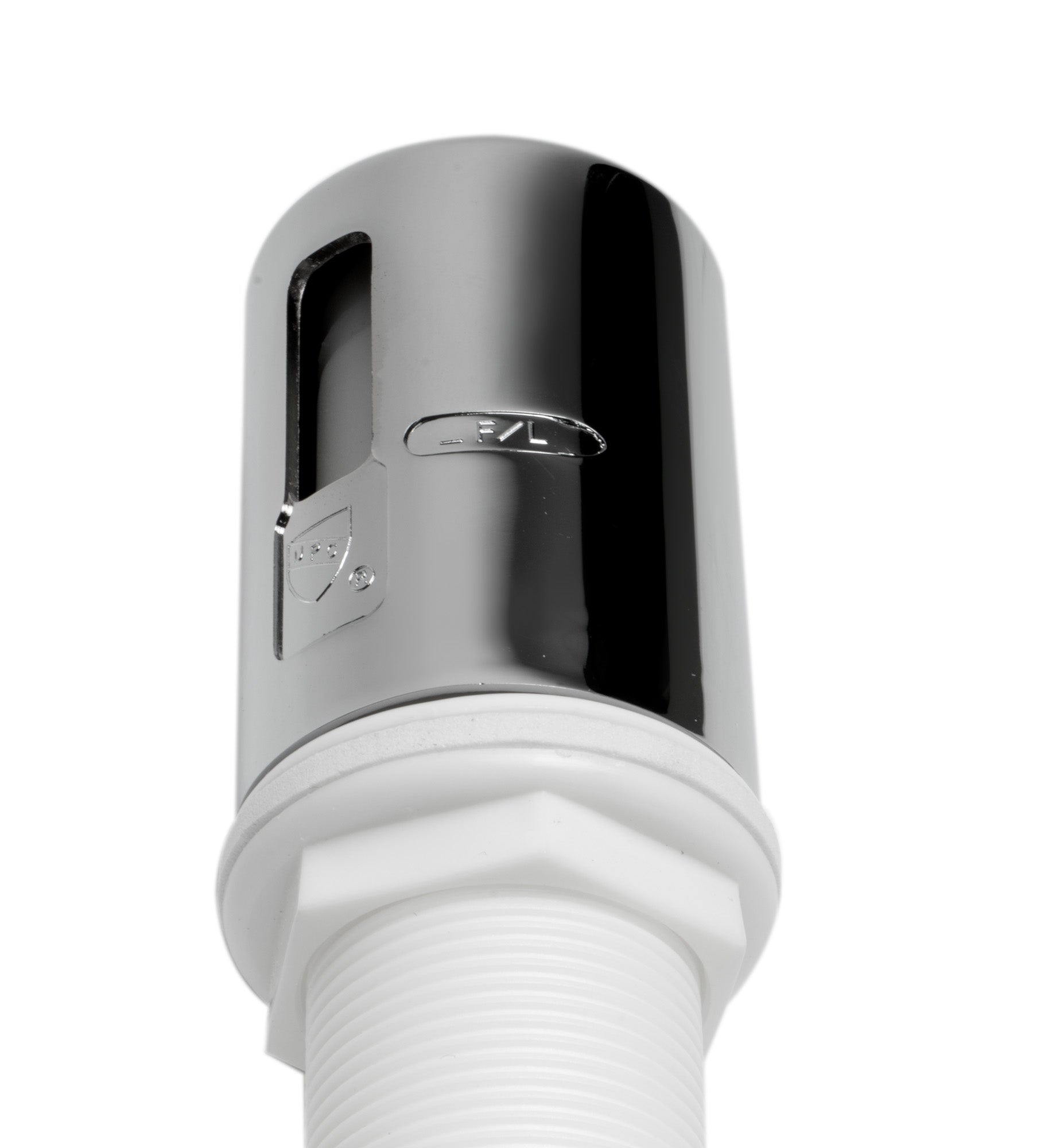 Alternate Image for ALFI brand Plastic, AB2609-PC Polished Chrome Air Gap Cover and Tube for Dishwasher