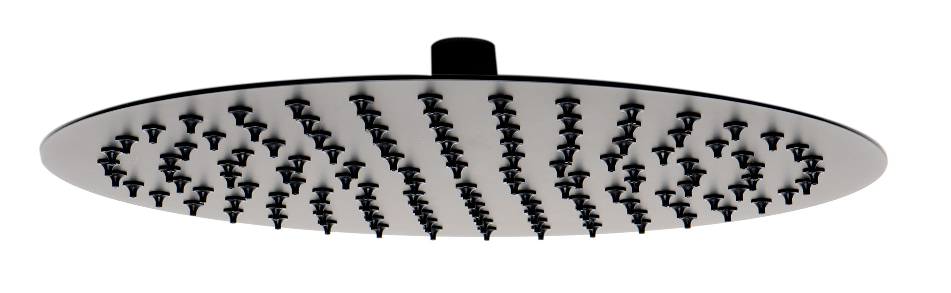 Alternate Image for ALFI brand RAIN12R-BM Matte Black Stainless Steel 12" Round Ultra-Thin Rain Shower Head, Black Matte