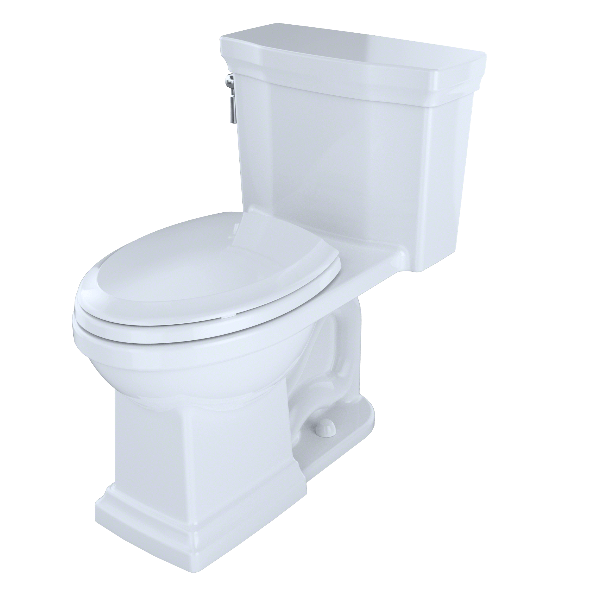 Alternate Image for TOTO Promenade II One-Piece Elongated 1.28 GPF Universal Height Toilet with CEFIONTECT, Bone, Vitreous China, MS814224CEFG#03