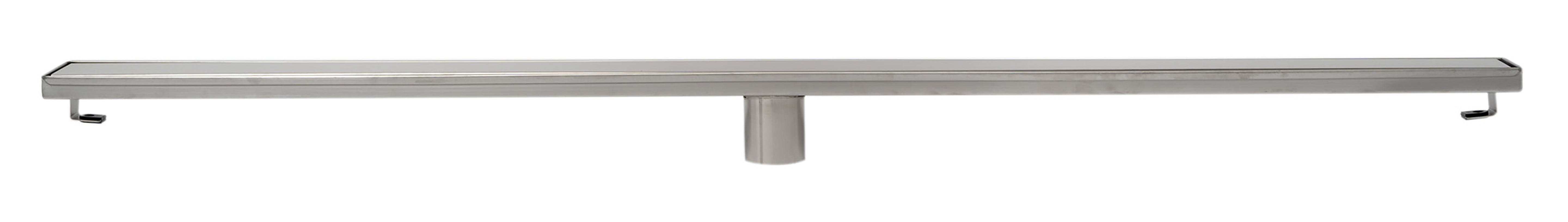 Alternate Image for ALFI brand ABLD47B-BSS 47" Brushed Stainless Steel Linear Shower Drain with Solid Cover