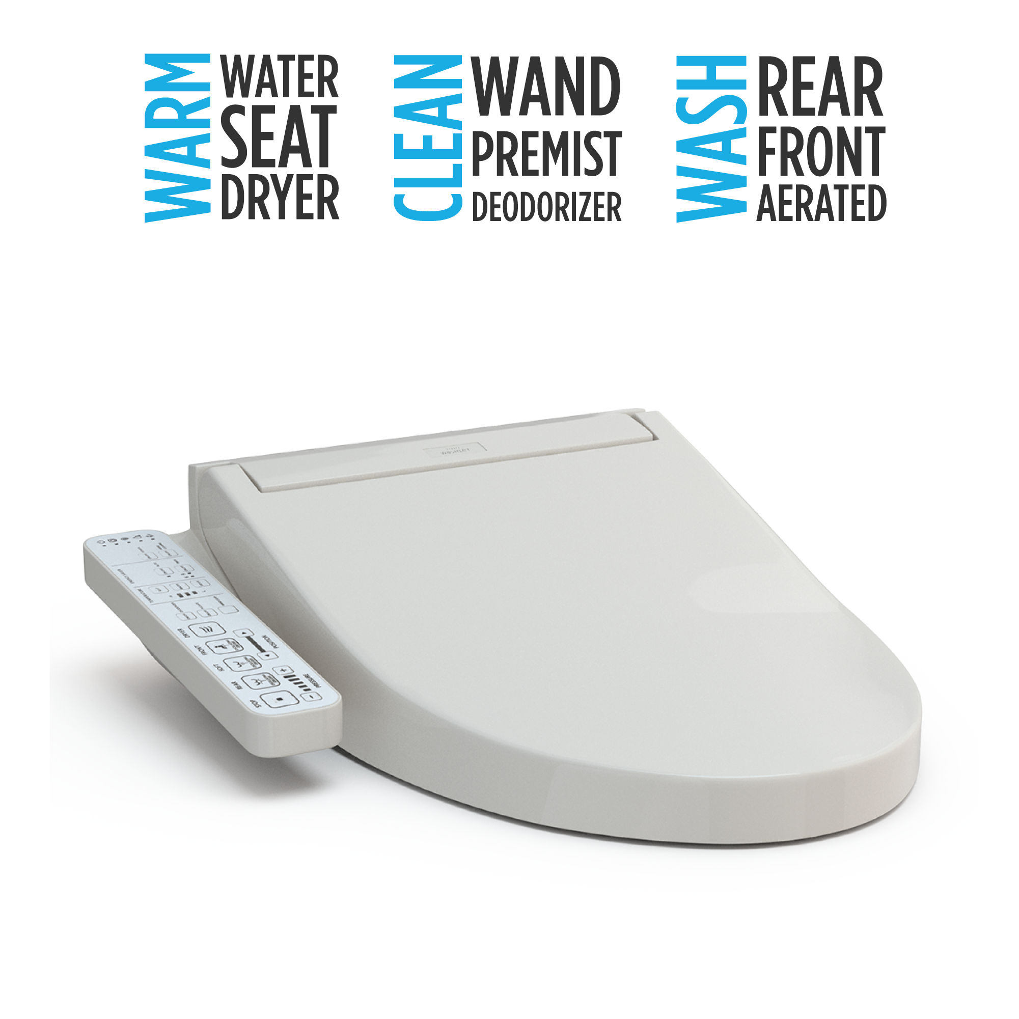 Alternate Image for TOTO WASHLET C2 Electronic Bidet Toilet Seat with PREMIST and EWATER+ Wand Cleaning, Elongated, Sedona Beige, Plastic, SW3074#12