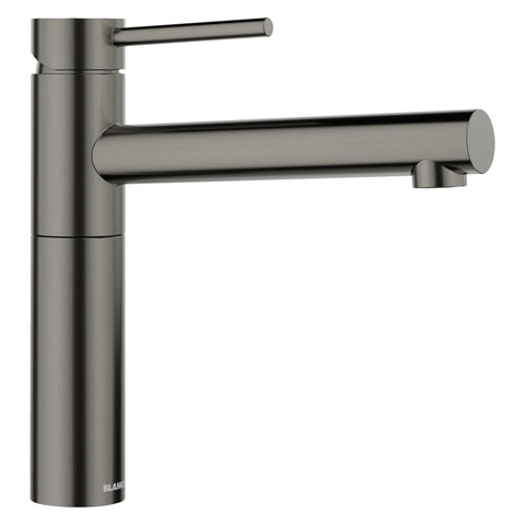 Blanco Alta II Pull-Out Dual-Spray Bar Faucet, Satin Dark Steel, 1.5 GPM, Brass, 527572