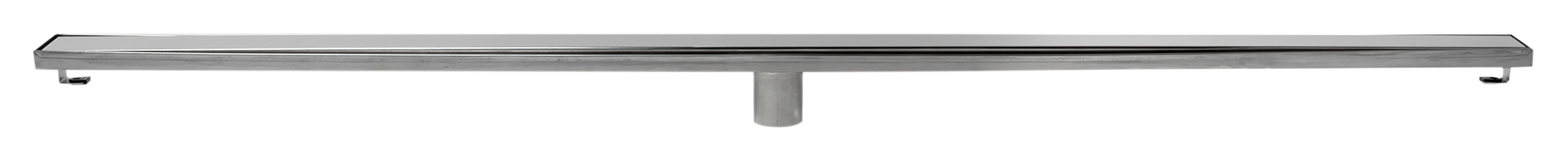 Alternate Image for ALFI brand ABLD59B-PSS 59" Polished Stainless Steel Linear Shower Drain with Solid Cover