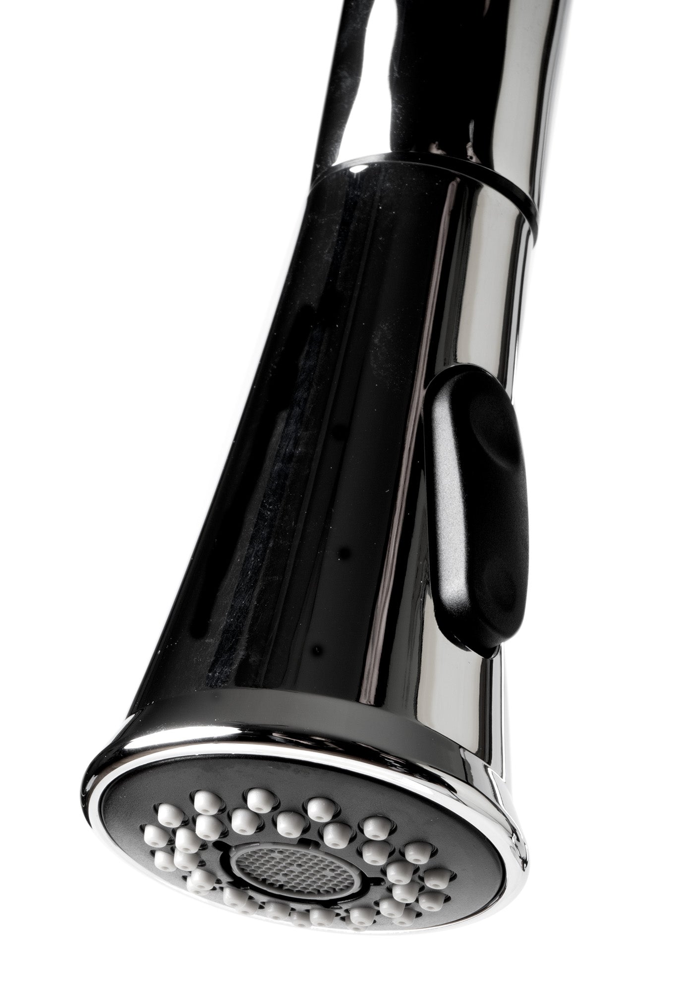 Alternate Image for ALFI brand 1.8 GPM Lever Gooseneck Spout Touch Kitchen Faucet, Modern, Gray, Pull Down, Polished Chrome, ABKF3889-PC