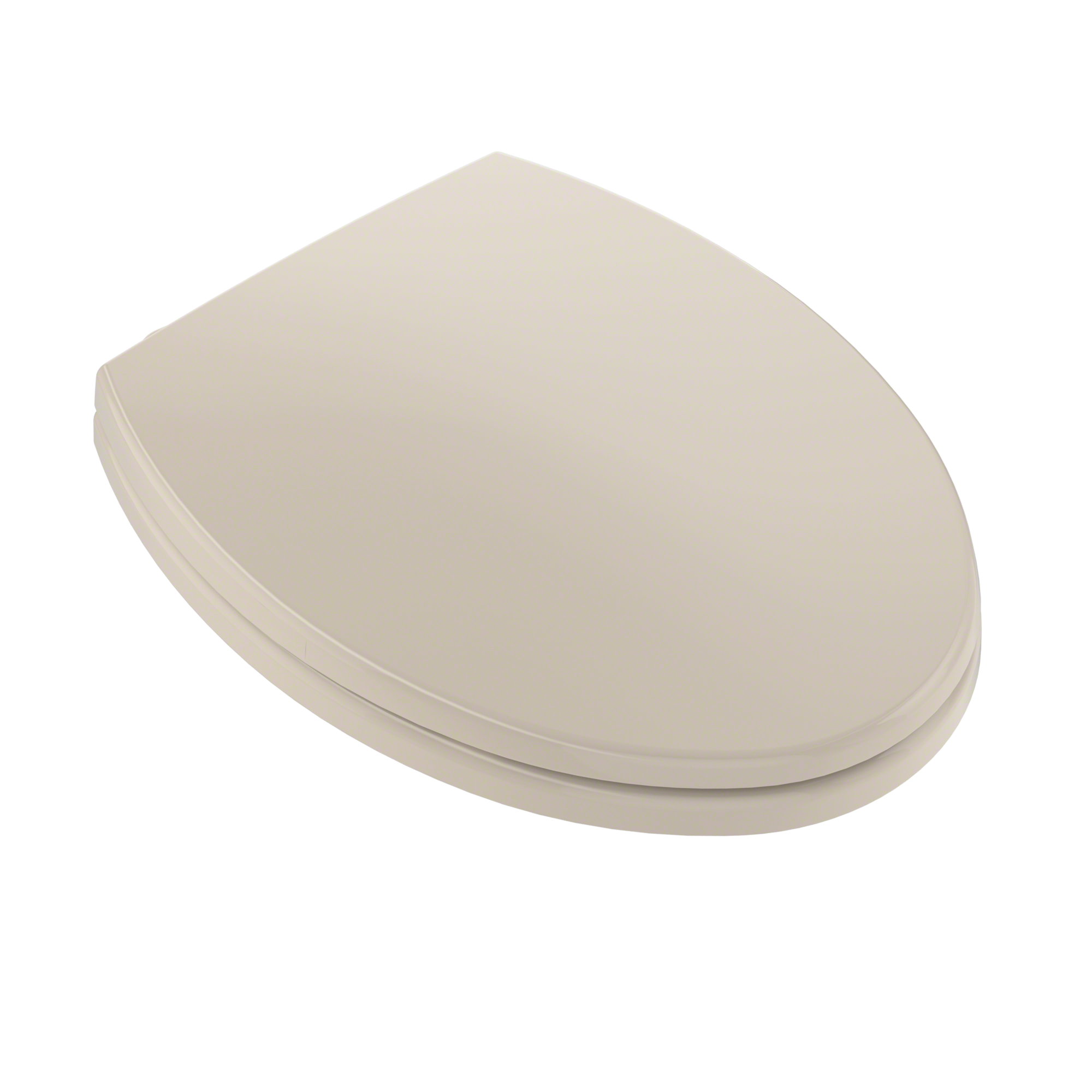 TOTO SoftClose Non Slamming, Slow Close Elongated Toilet Seat and Lid, Bone, Plastic, SS114#03