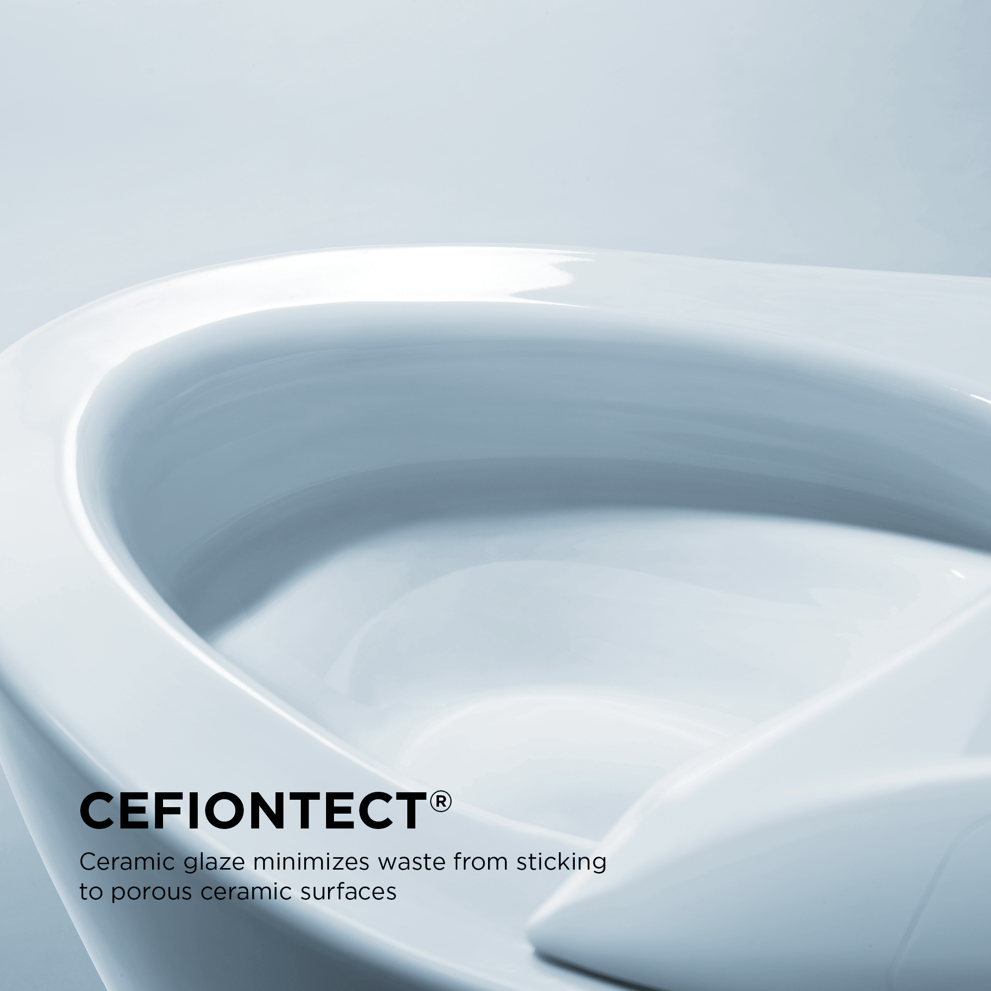 Alternate Image for TOTO Nexus One-Piece Elongated 1.28 GPF Universal Height Toilet with CEFIONTECT and SS234 SoftClose Seat, WASHLET+ Ready, Cotton White, Vitreous China, MS642234CEFG#01