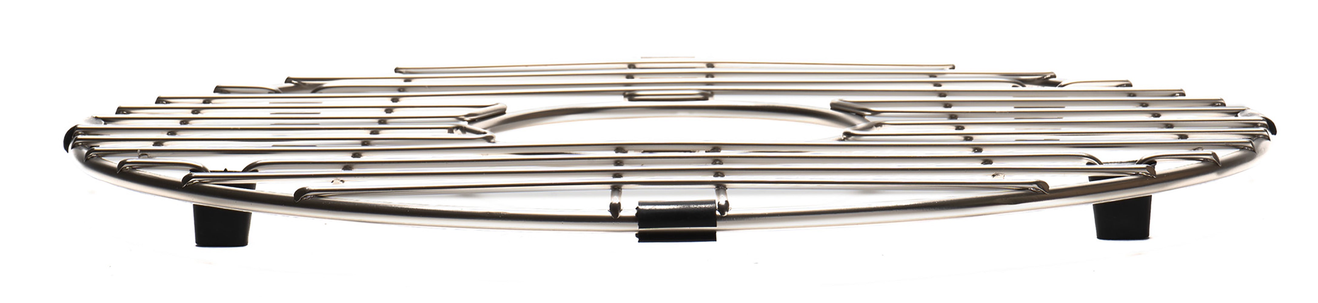 Alternate Image for ALFI brand Grey, ABGR18R Round Stainless Steel Grid for ABF1818R