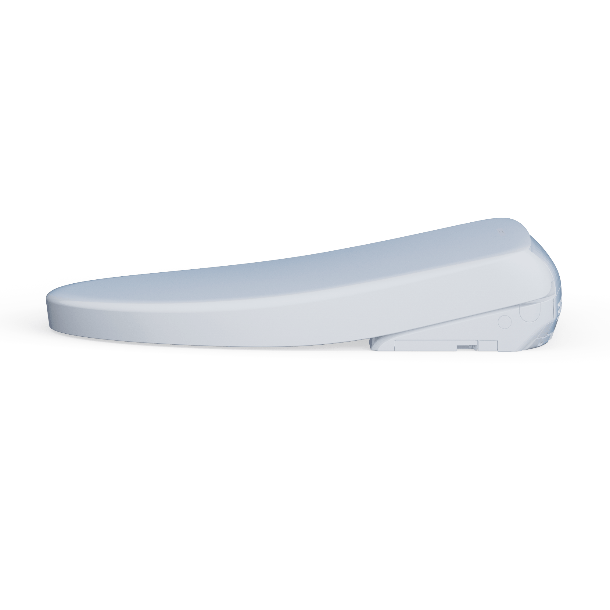 Alternate Image for TOTO S7A WASHLET+ Electronic Bidet Toilet Seat with EWATER+ Bowl and Wand Cleaning, Auto Open and Close Contemporary Lid, Elongated, Cotton White, Plastic, SW4736AT40#01