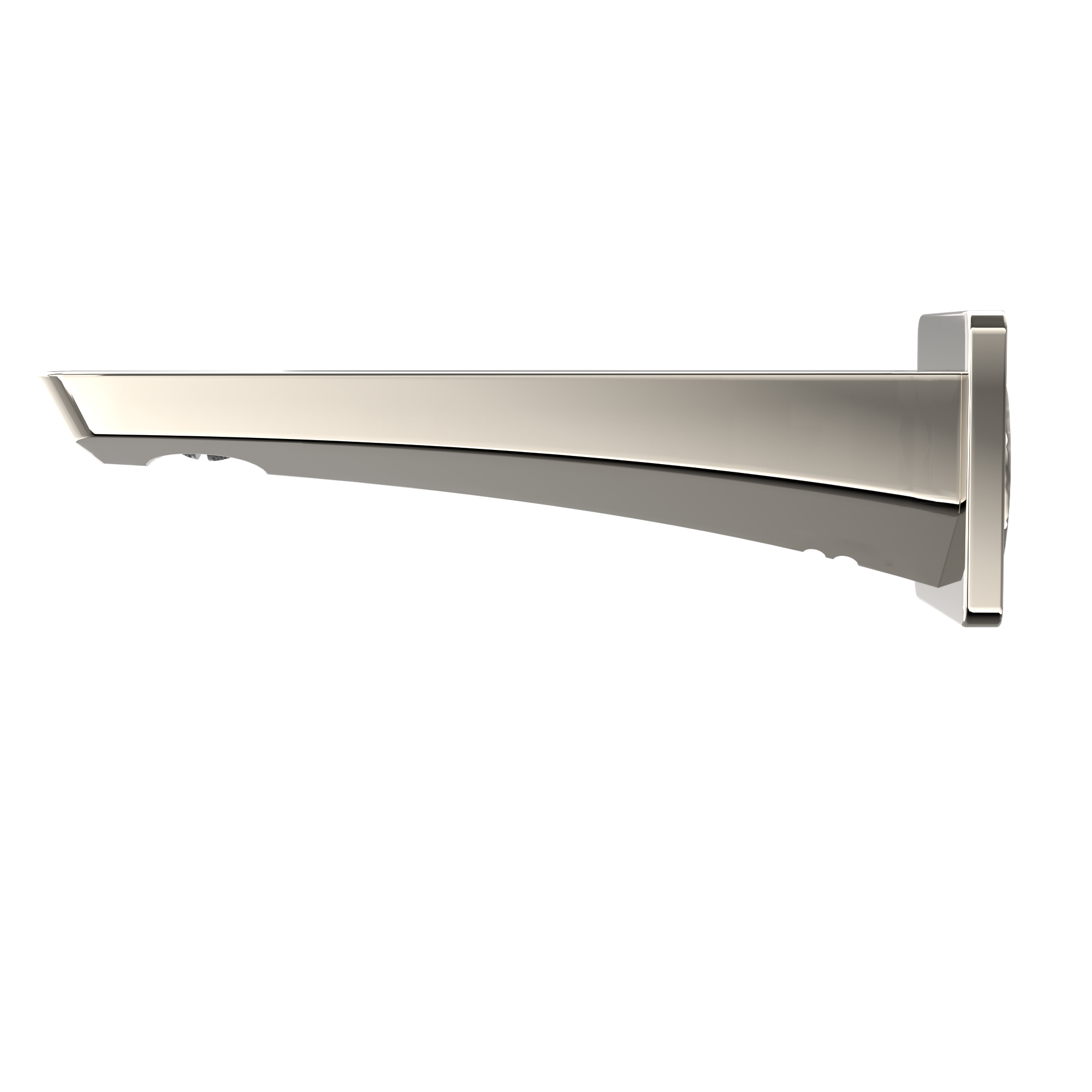 Alternate Image for TOTO GE Wall Tub Spout, Polished Nickel, Brass, TBG07001U#PN