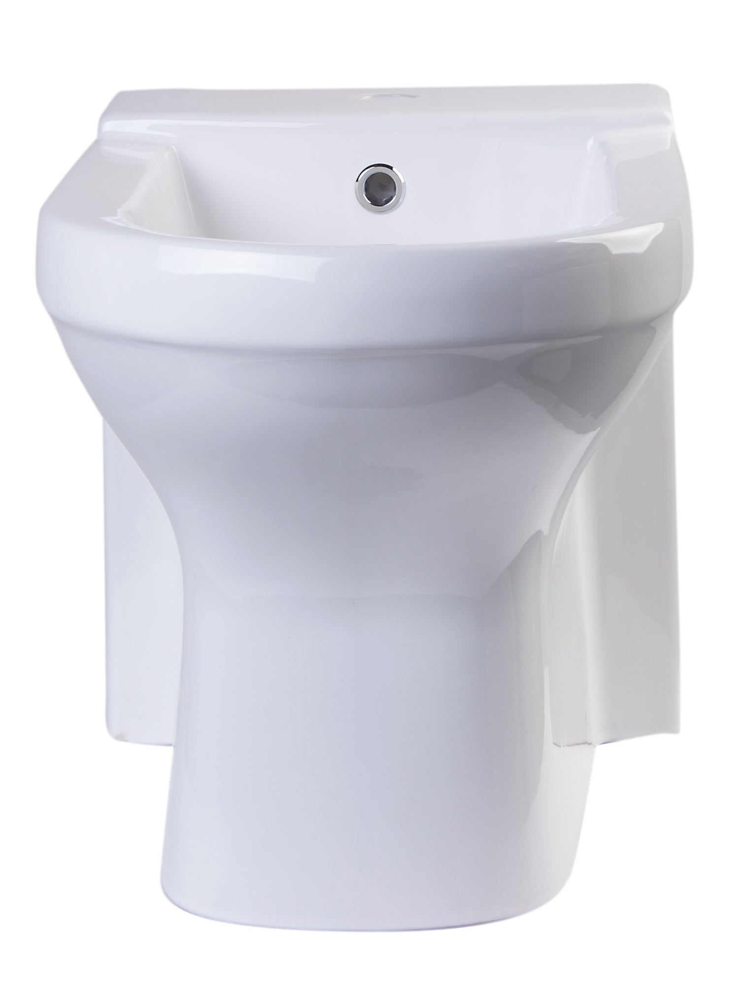 Alternate Image for EAGO JA1010 White Ceramic Bathroom Bidet with Elongated Seat, Porcelain