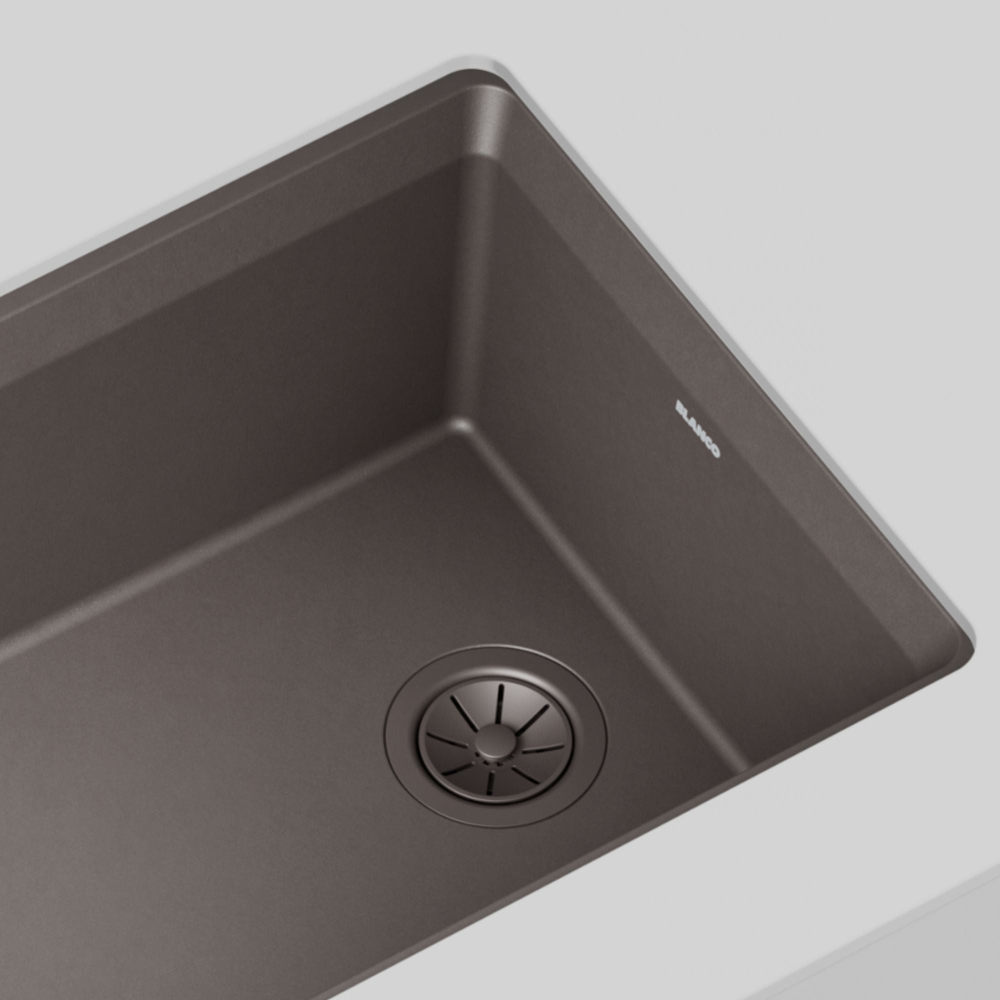 Blanco Essential Silgranit Color-Matched 3.5" Basket Strainer Drain with Turn-to-Close Design Product Image