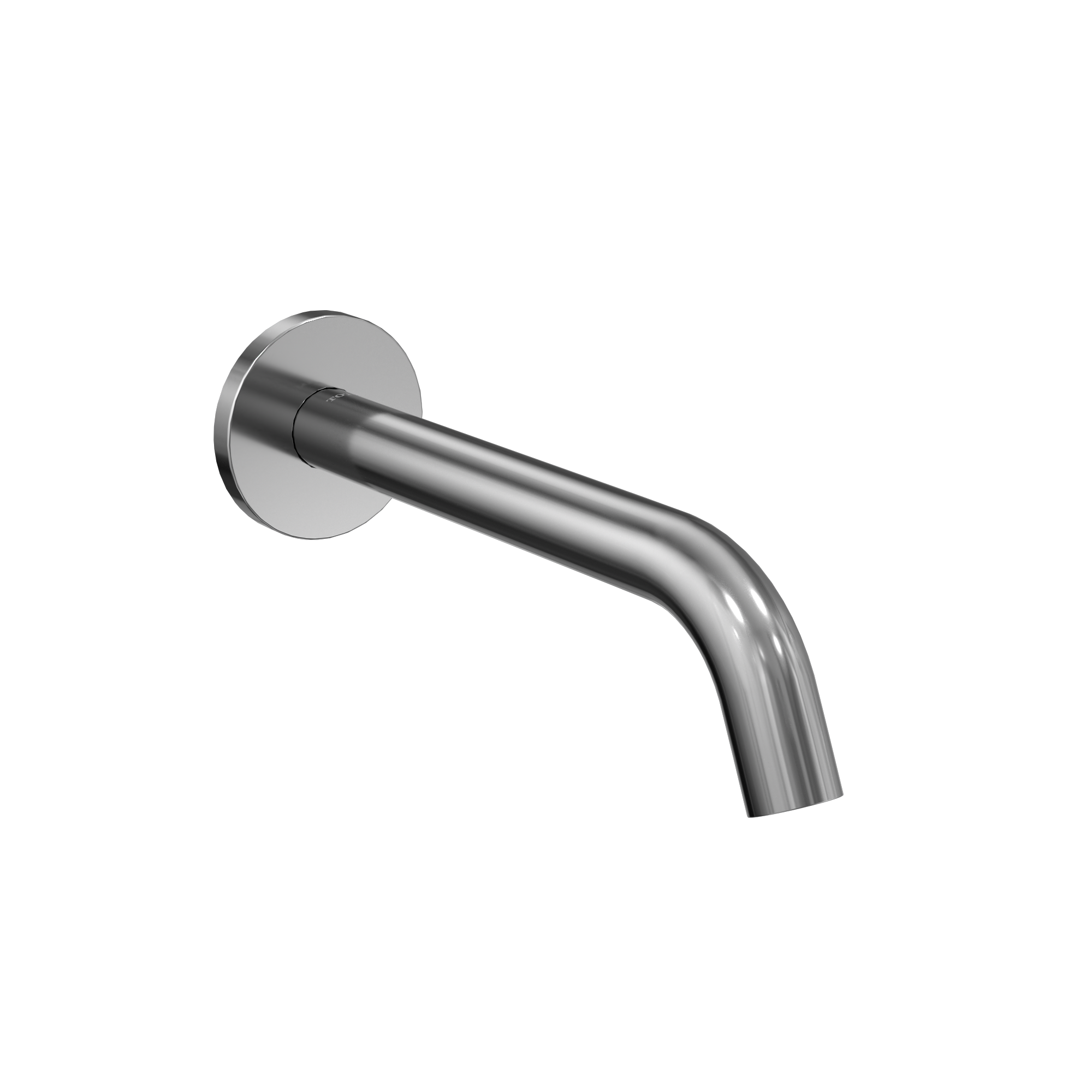 TOTO Helix Wall-Mount ECOPOWER 0.5 GPM Touchless Bathroom Faucet, 10 Second On-Demand Flow, Polished Chrome, Brass, T26L51E#CP