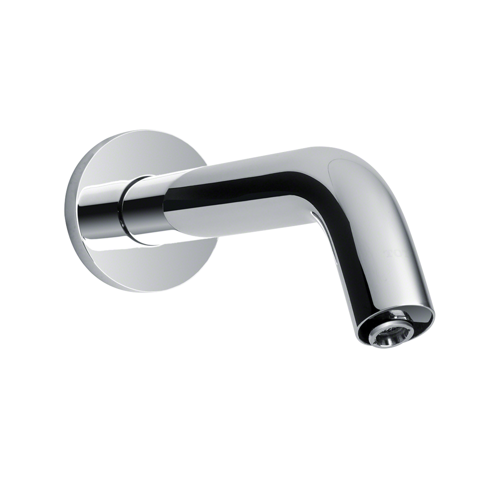 TOTO Helix Wall-Mount ECOPOWER 0.35 GPM Electronic Touchless Sensor Bathroom Faucet with Mixing Valve, Polished Chrome, Brass, TEL133-D20EM#CP