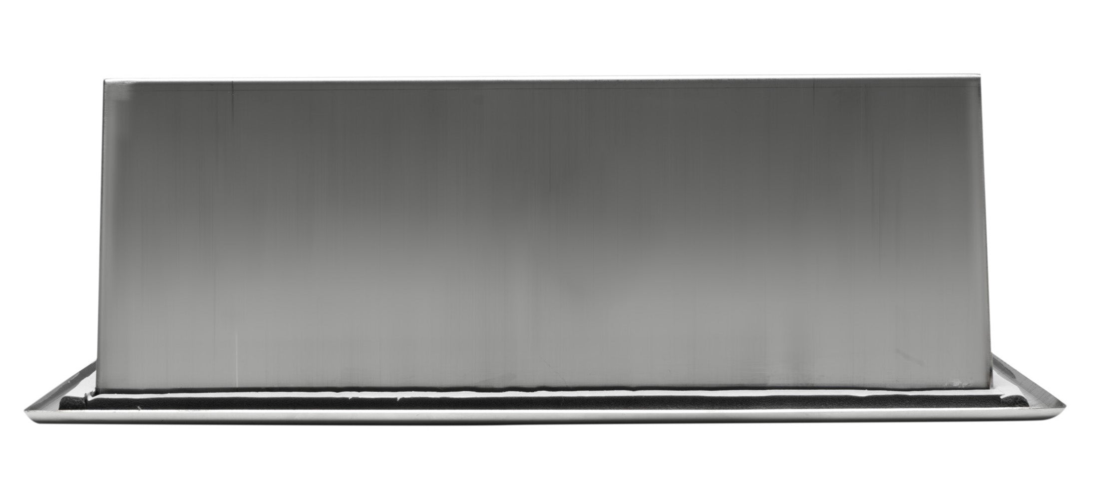 Alternate Image for ALFI brand ABN2412-PSS 24 x 12 Polished Stainless Steel Horizontal Single Shelf Bath Shower Niche, 20 Gauge