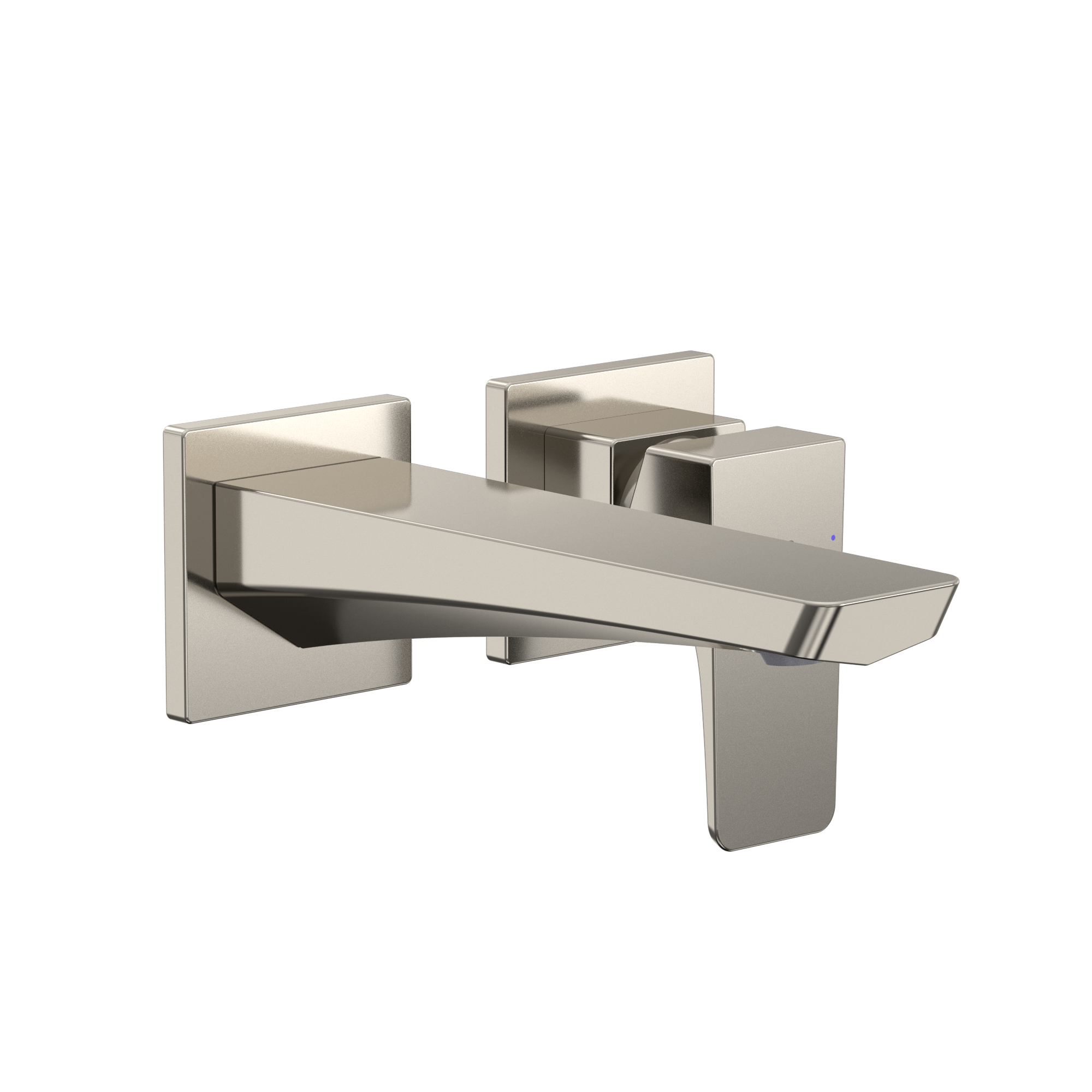 Alternate Image for TOTO GE 1.2 GPM Wall-Mount Single-Handle Bathroom Faucet with COMFORT GLIDE Technology, Polished Nickel, Brass, TLG07307U#PN