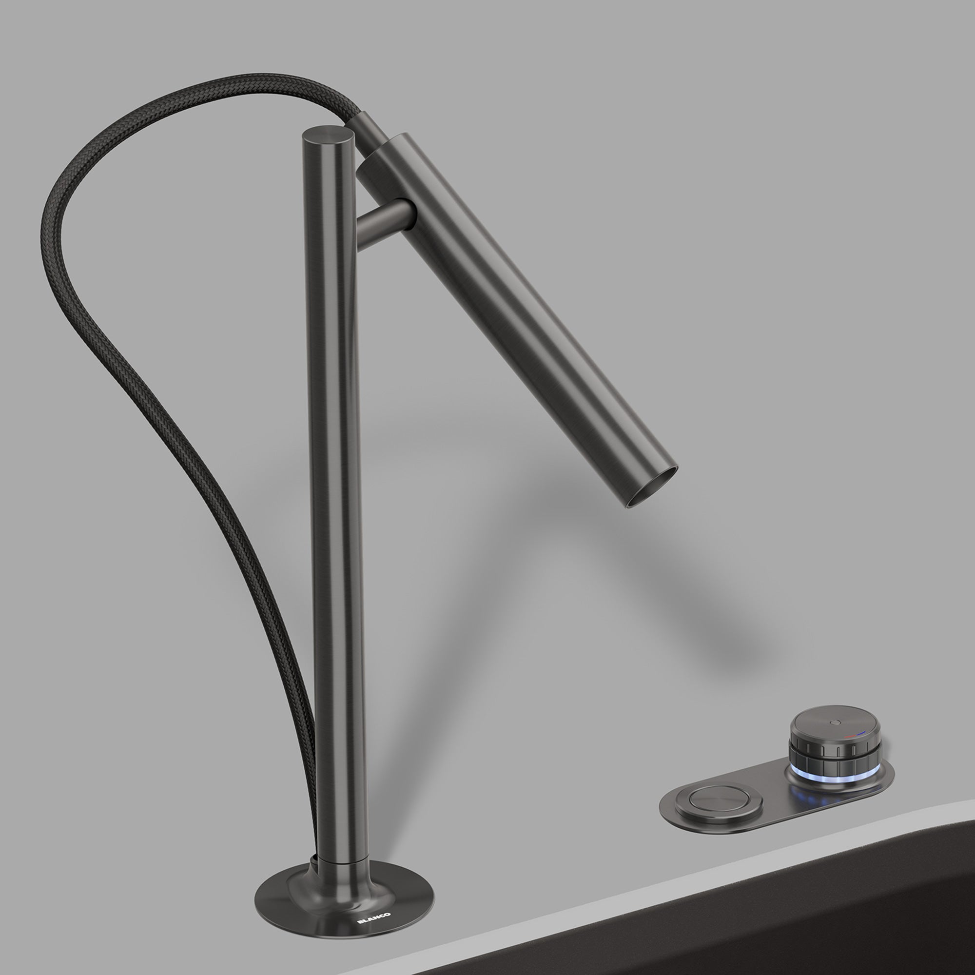 Blanco Luneoo Pull-Down Dual-Spray Kitchen Faucet with Push Button Activation, 1.5 GPM Product Image