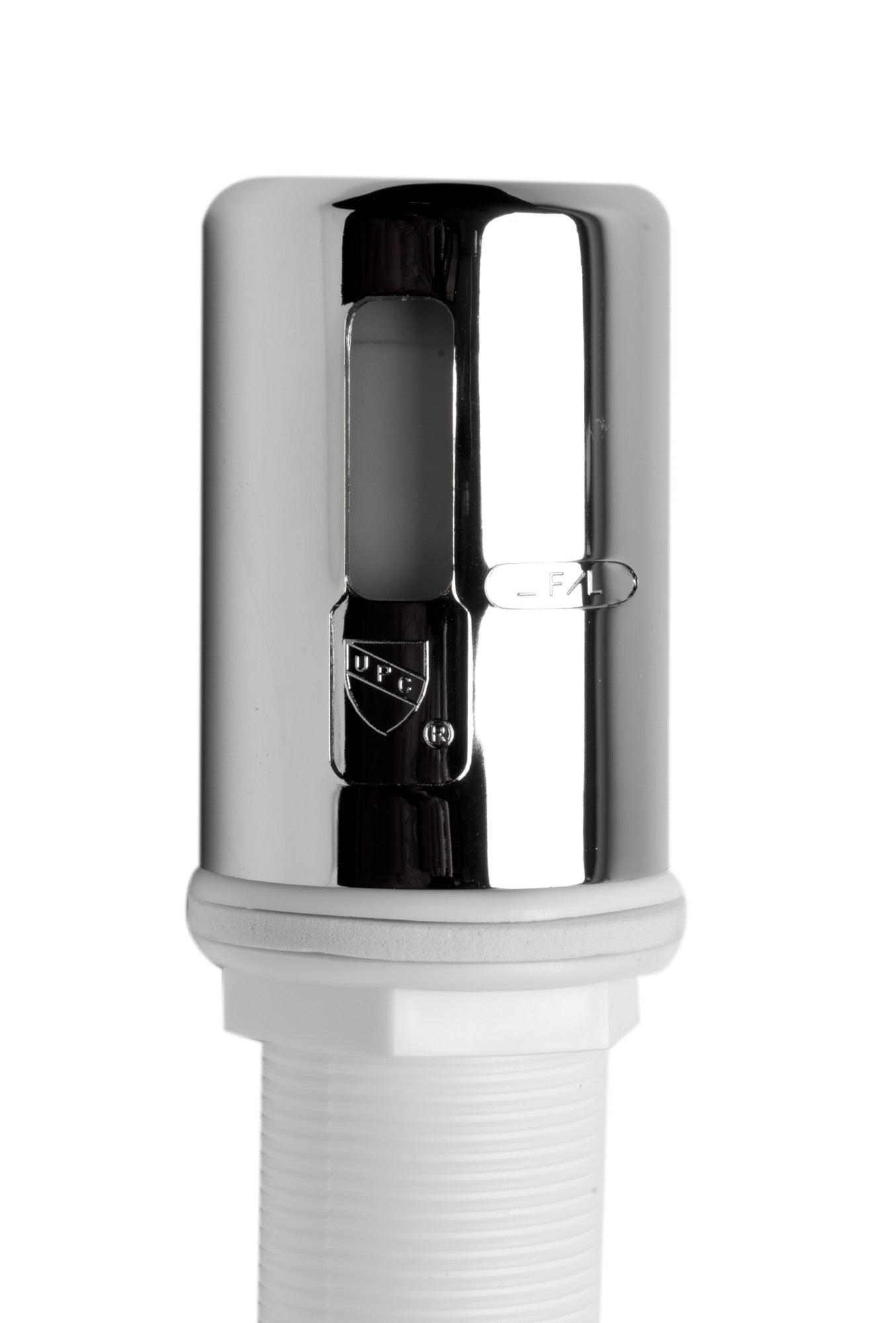Alternate Image for ALFI brand Plastic, AB2609-PC Polished Chrome Air Gap Cover and Tube for Dishwasher