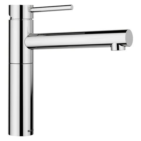 Blanco Alta II Pull-Out Dual-Spray Bar Faucet, Chrome, 1.5 GPM, Brass, 527568