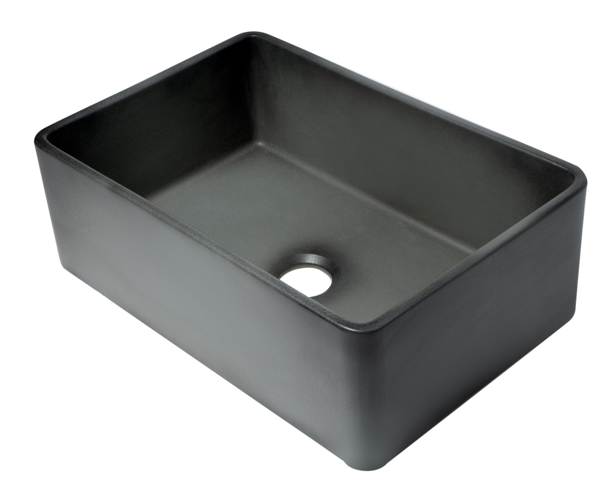 Alternate Image for ALFI brand 30" Fireclay Farmhouse Sink, Concrete, ABCO3020SB