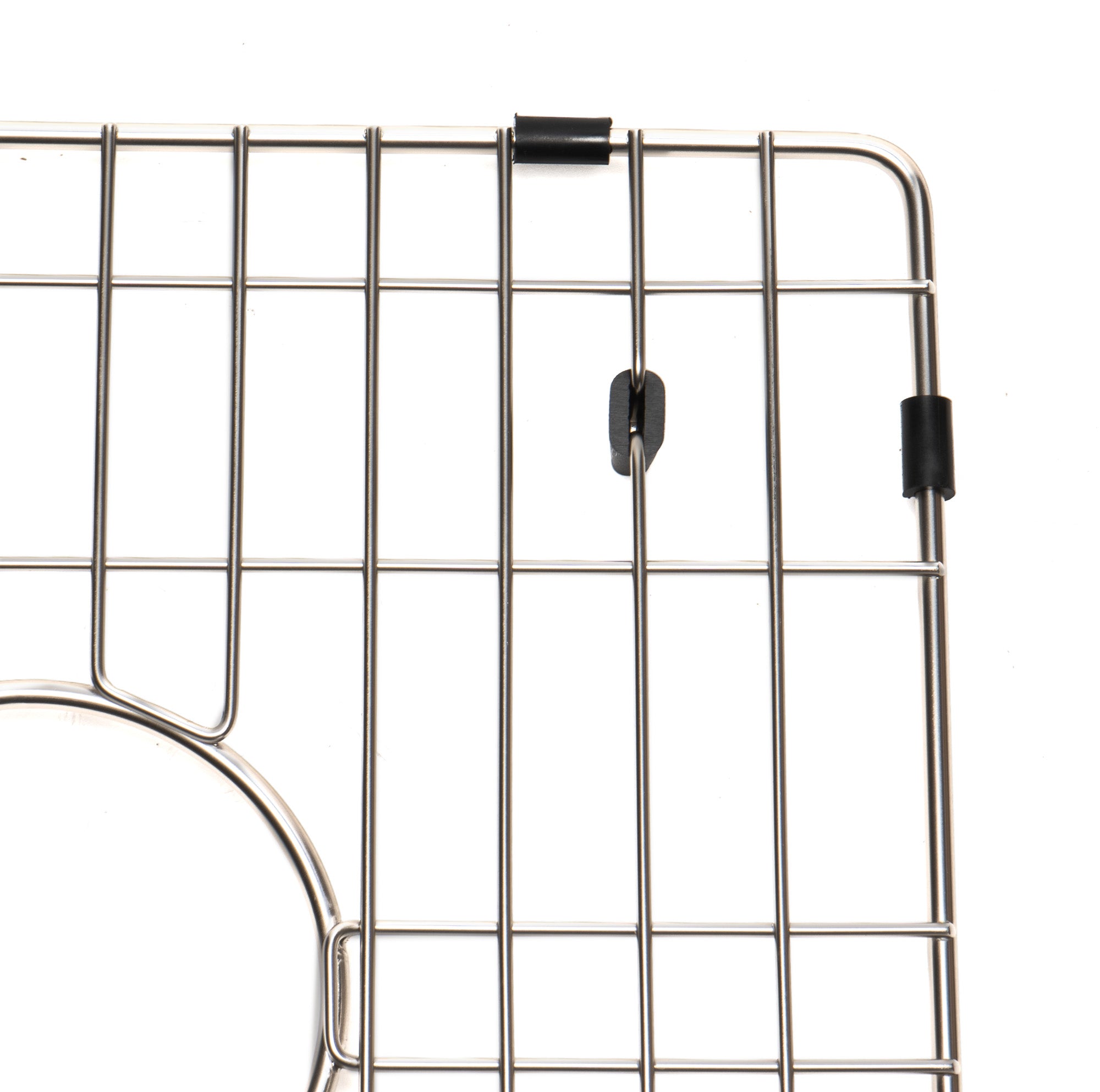 Alternate Image for ALFI brand Grey, ABGR18S Square Stainless Steel Grid for ABF1818S