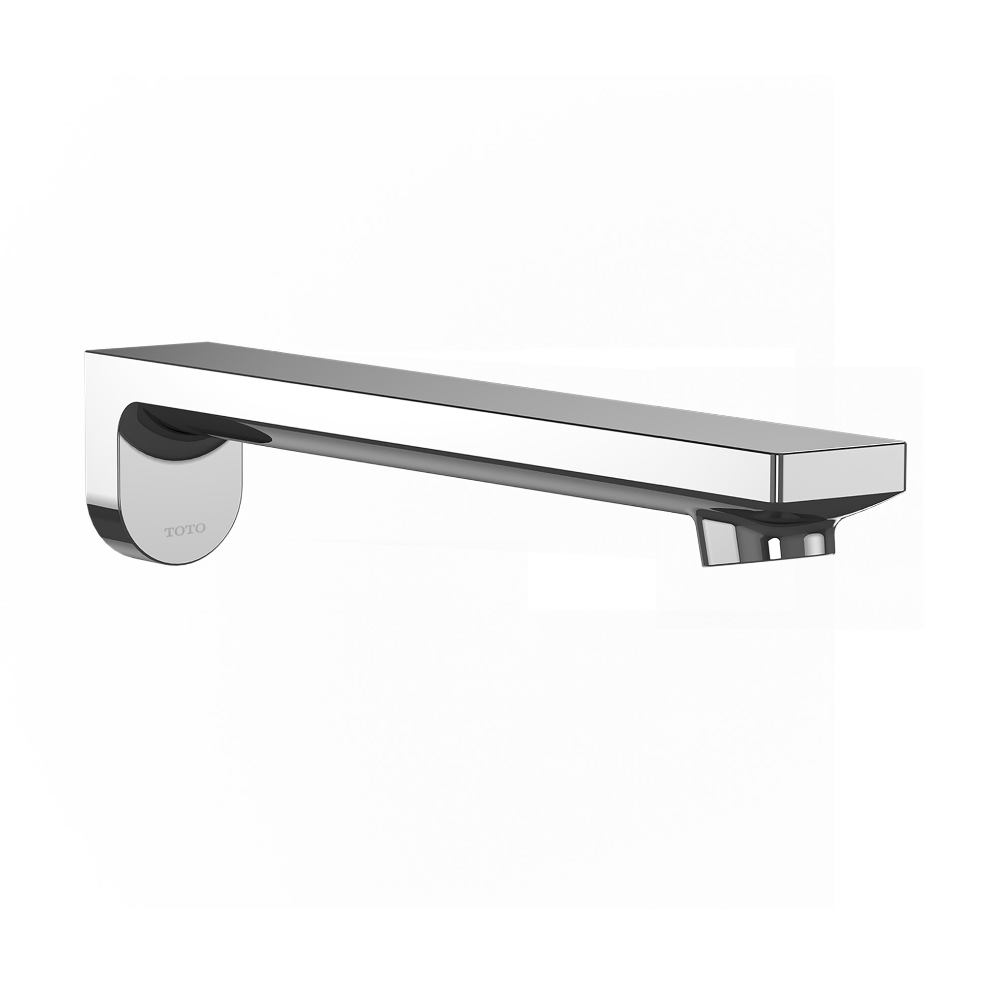 TOTO Libella M Wall-Mount ECOPOWER 0.35 GPM Electronic Touchless Sensor Bathroom Faucet with Mixing Valve, Polished Chrome, Brass, TEL1D3-D20EM#CP
